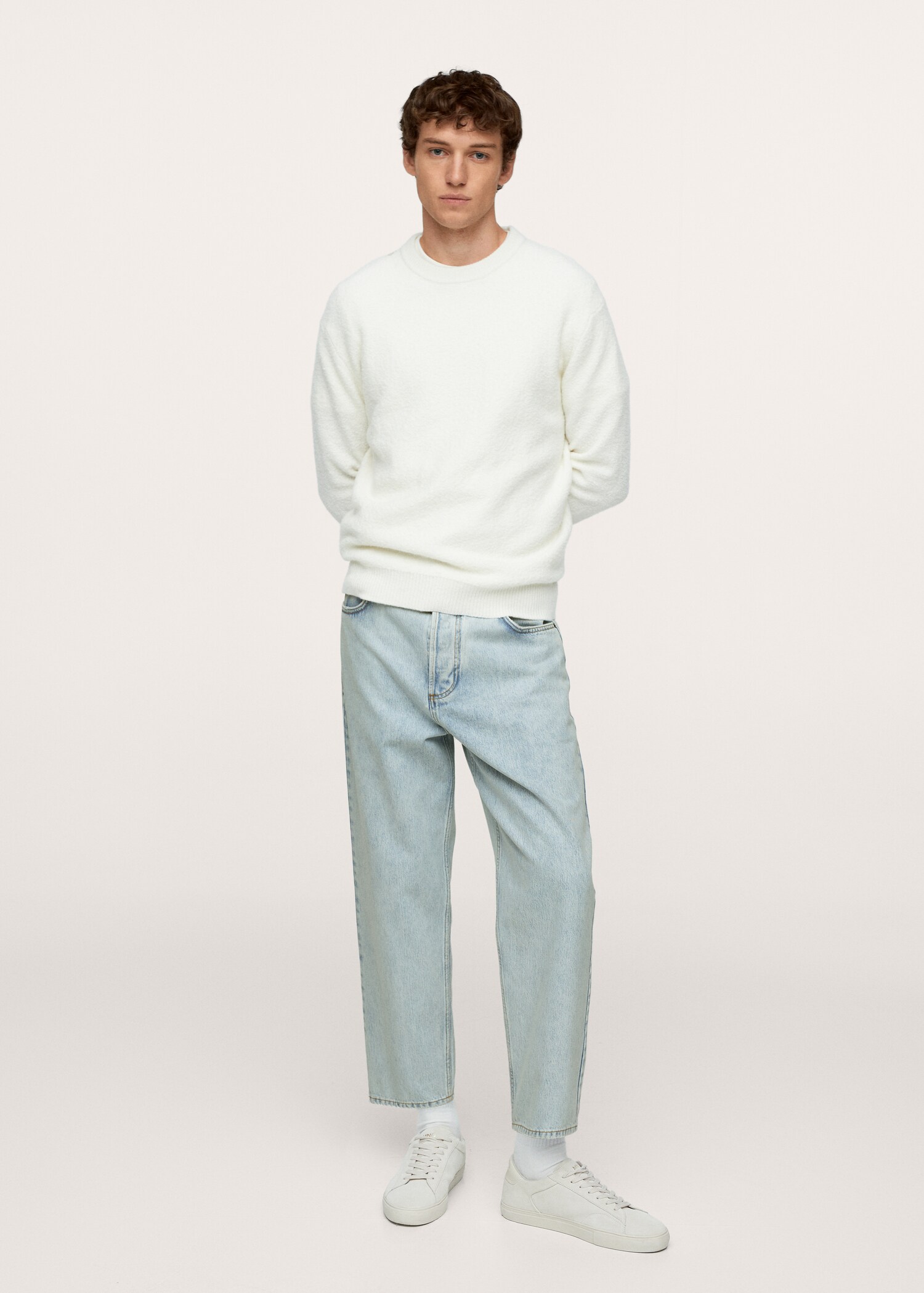 Džíny tapered loose fit cropped  - Celkový náhled