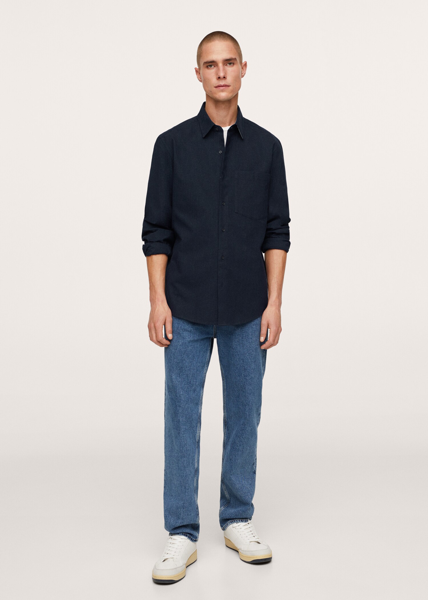 Camisa regular fit algodón - Plano general
