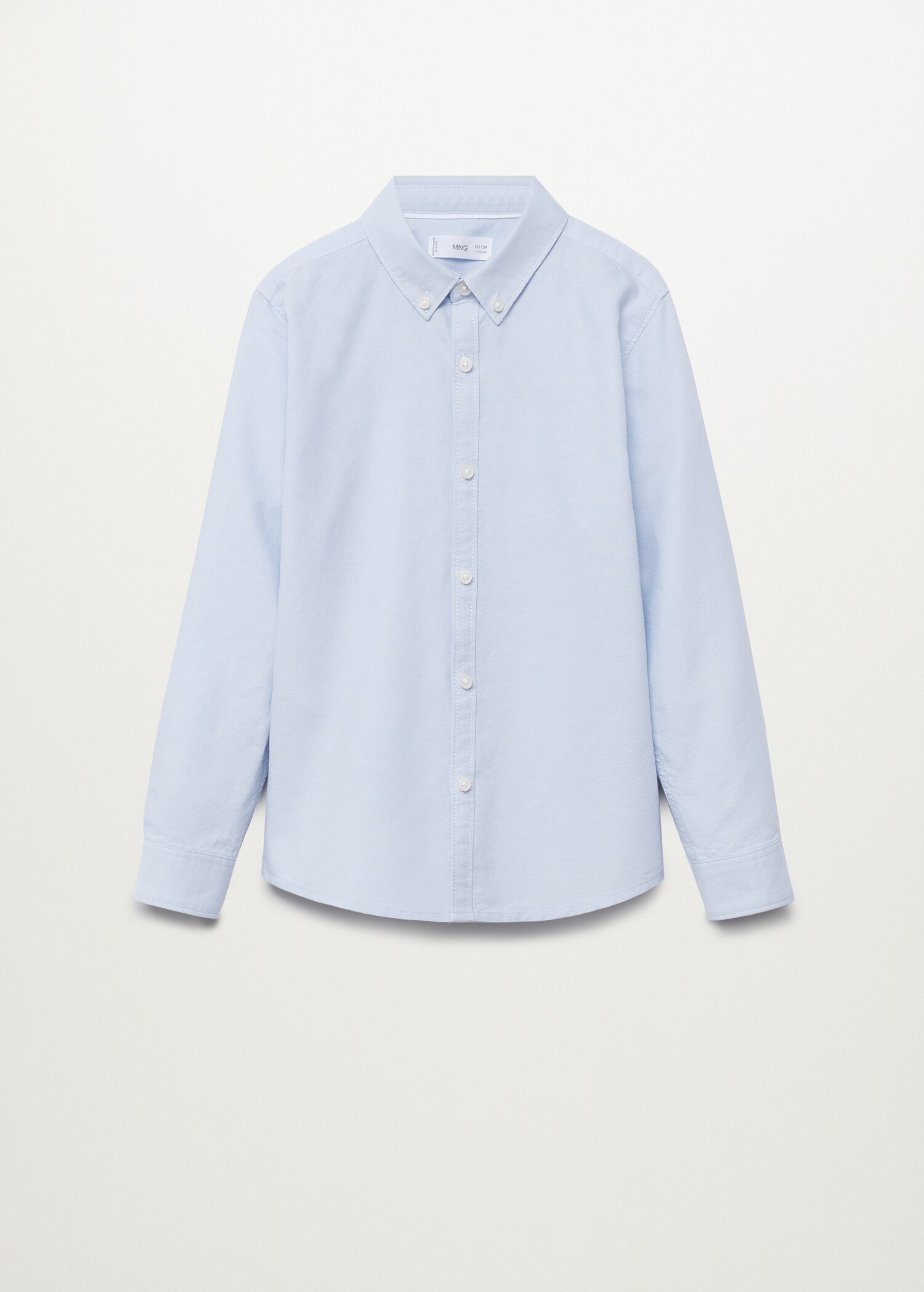 Chemise oxford en coton - Plan général