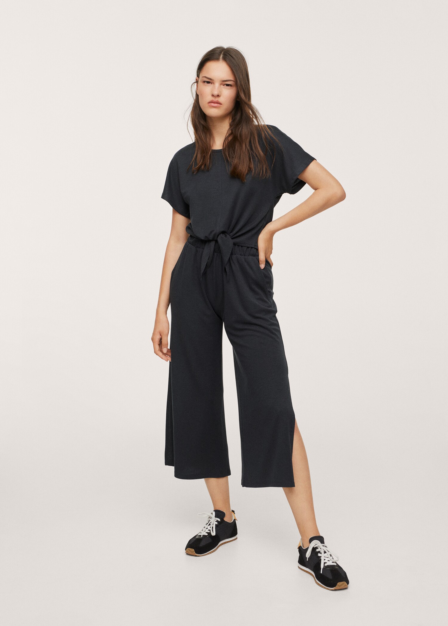 Kalhoty culottes lyocell - Celkový náhled