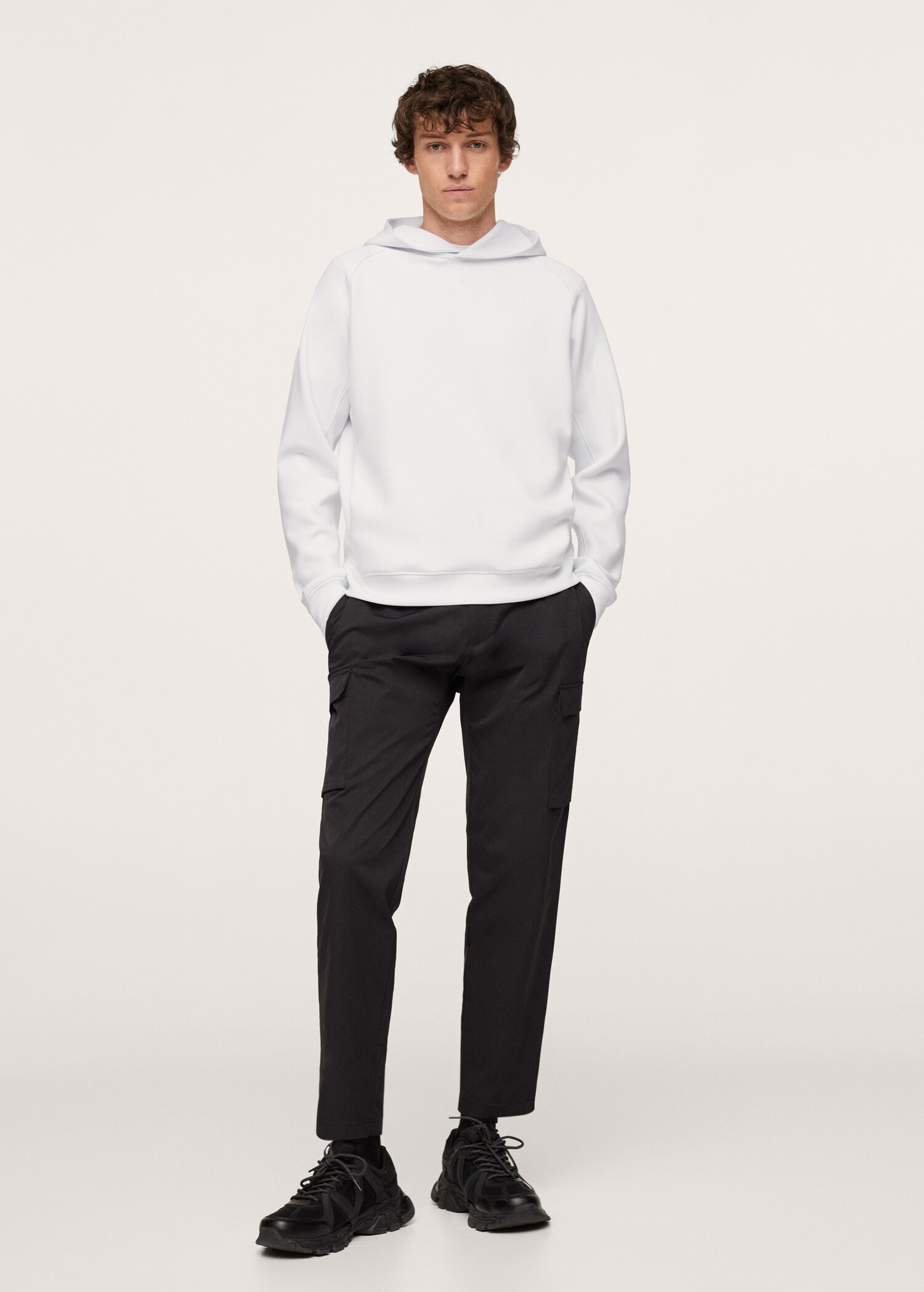 Sudadera termorreguladora capucha - Plano general