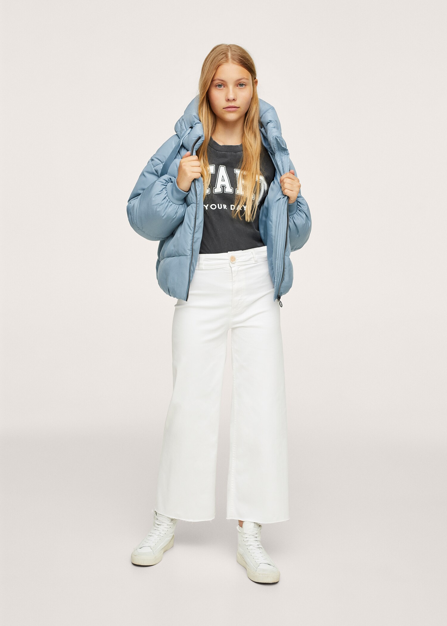 Prošívaný anorak oversize - Celkový náhled