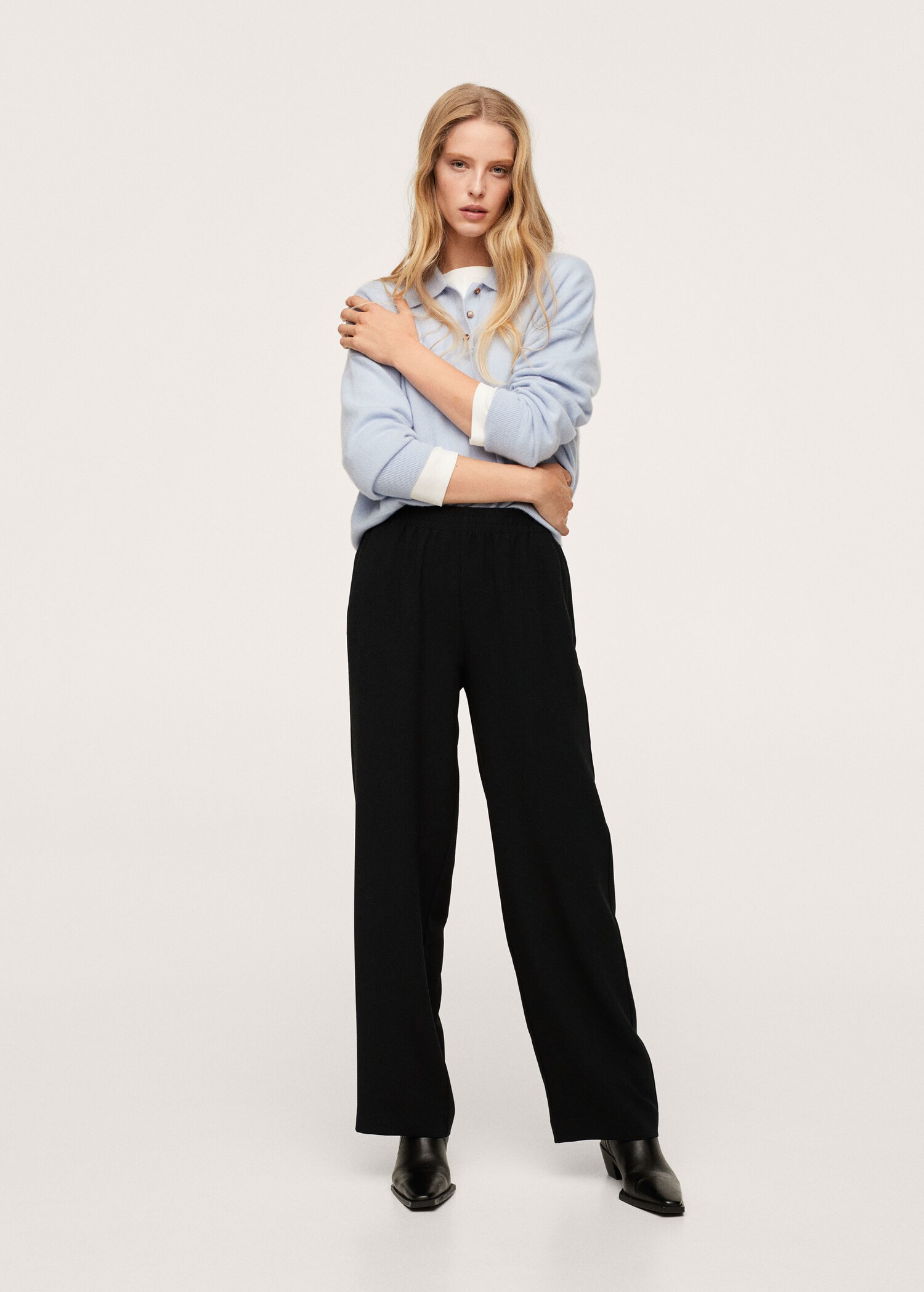 Elastic waist trousers - General plane
