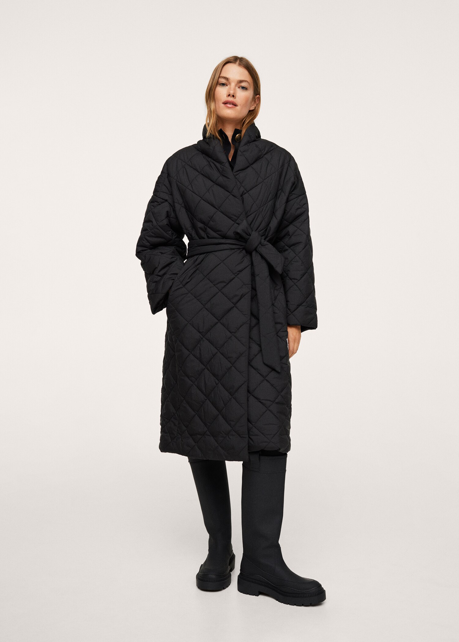 Prošívaný anorak oversize - Celkový náhled