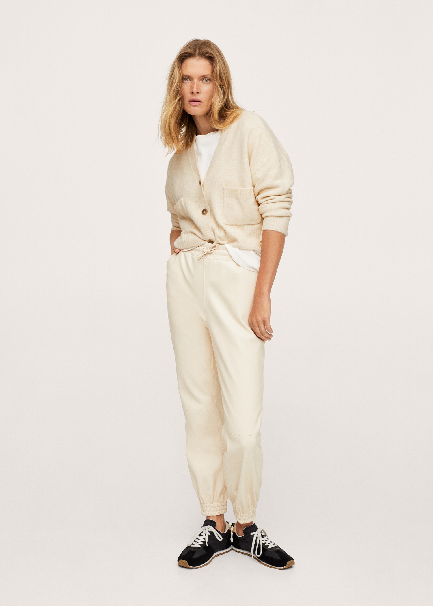 Pocket knit cardigan - General plane