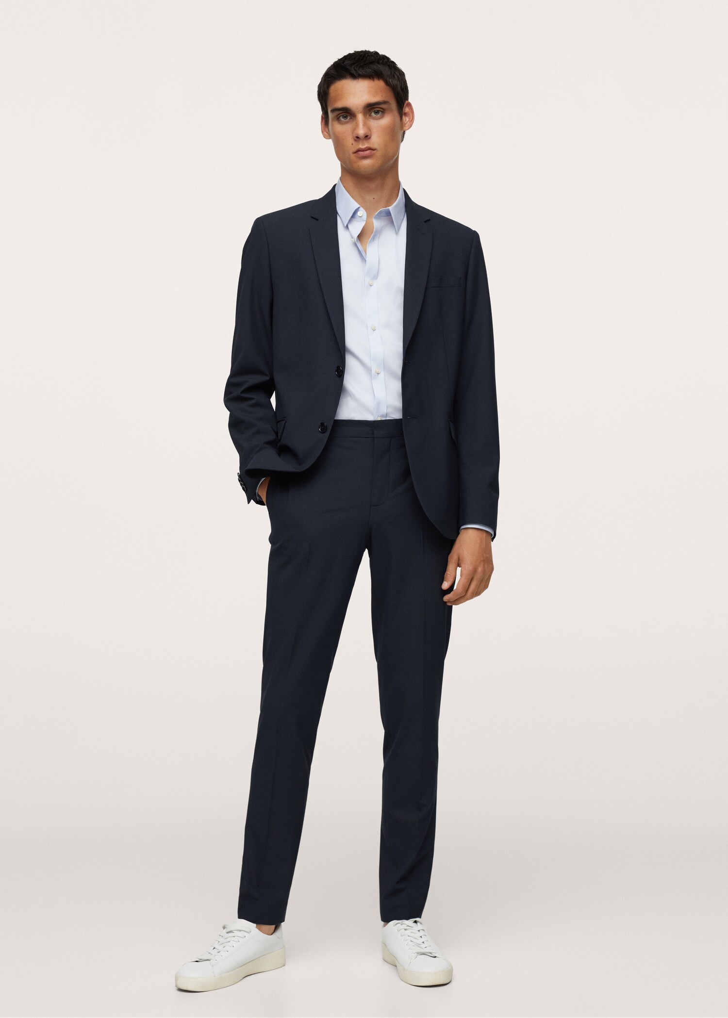 Oblekové sako super slim fit - Celkový náhled