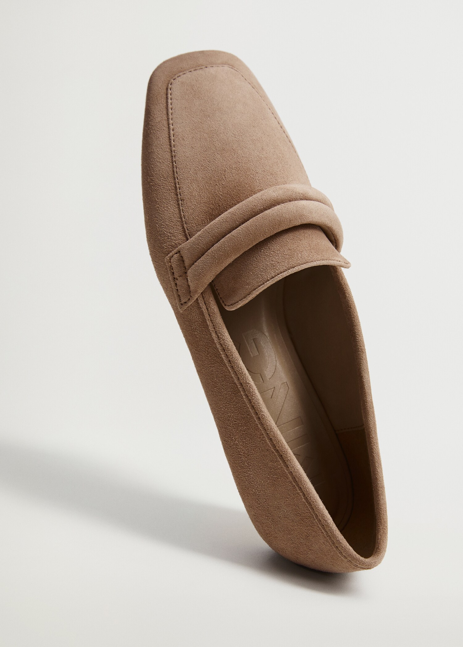 Leather penny loafers - General plane