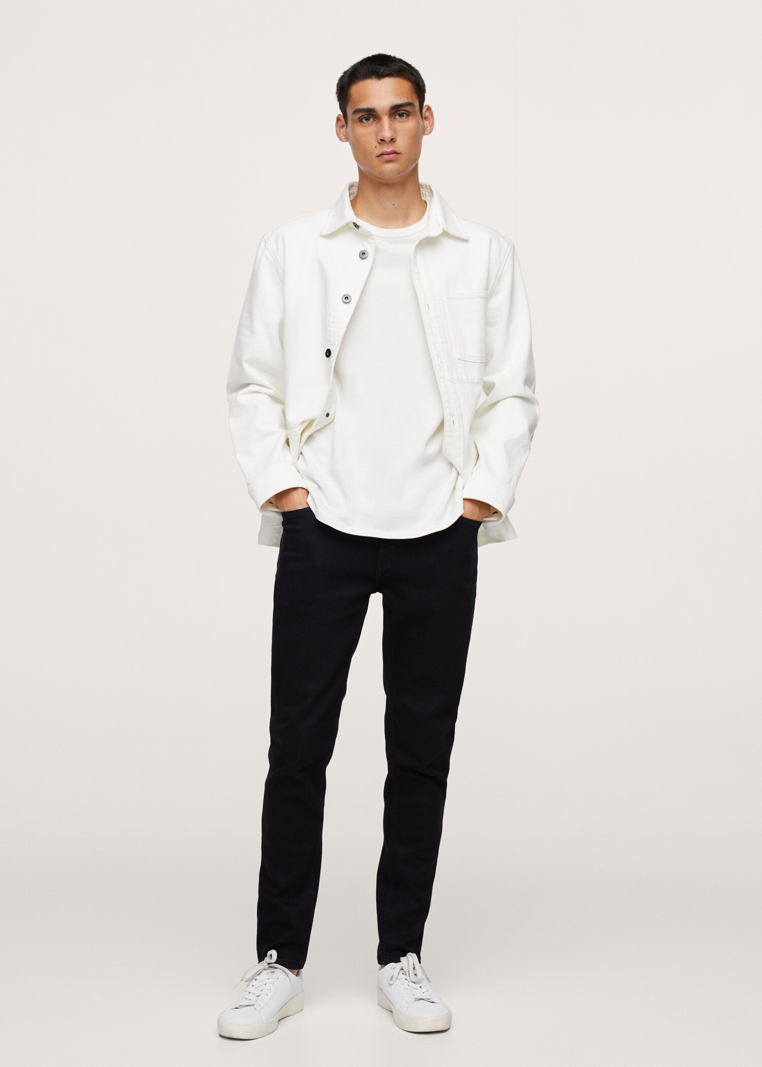 Jeans Tom tapered fit lyocell - Plano general