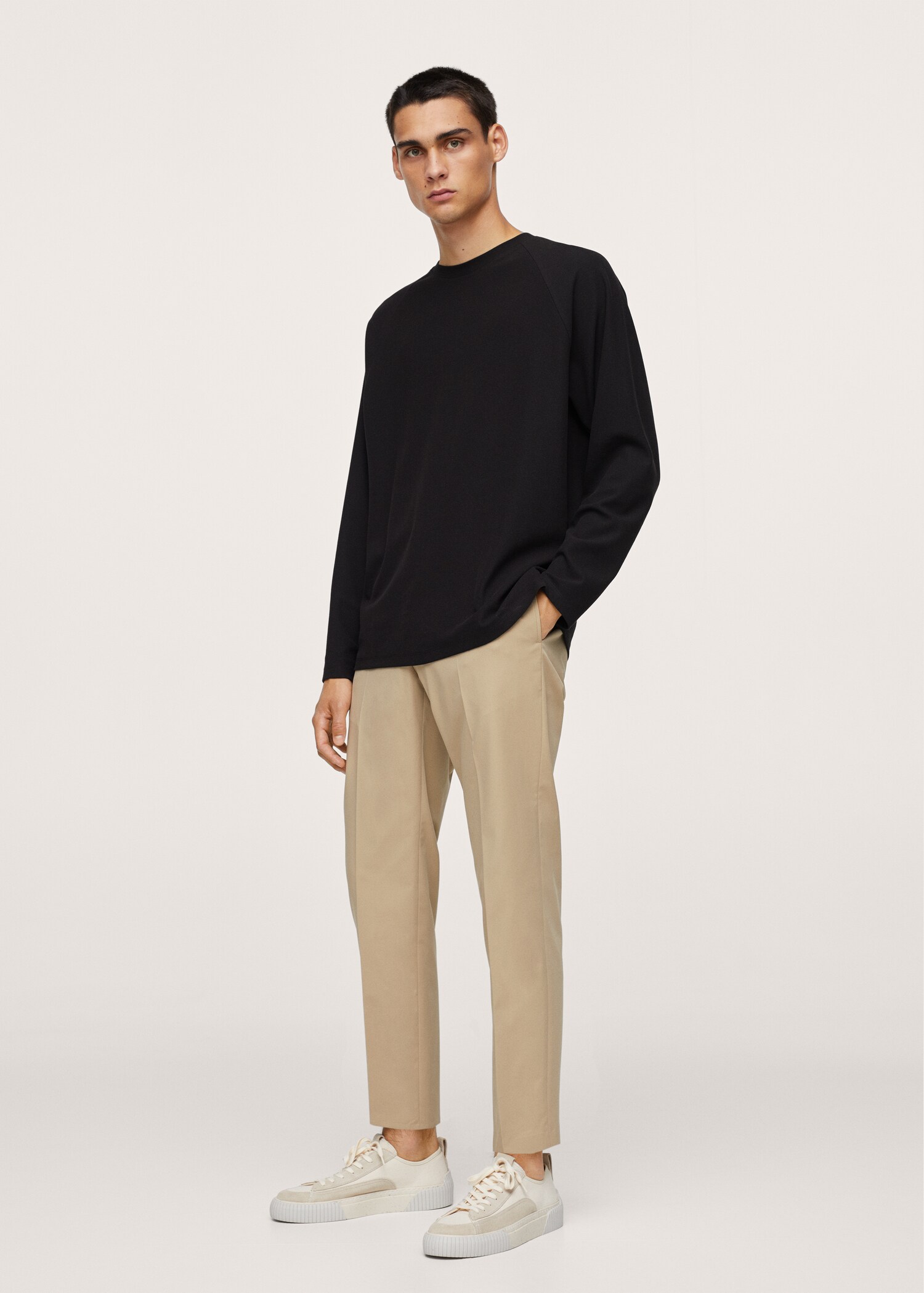 Technical Packable Collection slim-fit trousers - General plane