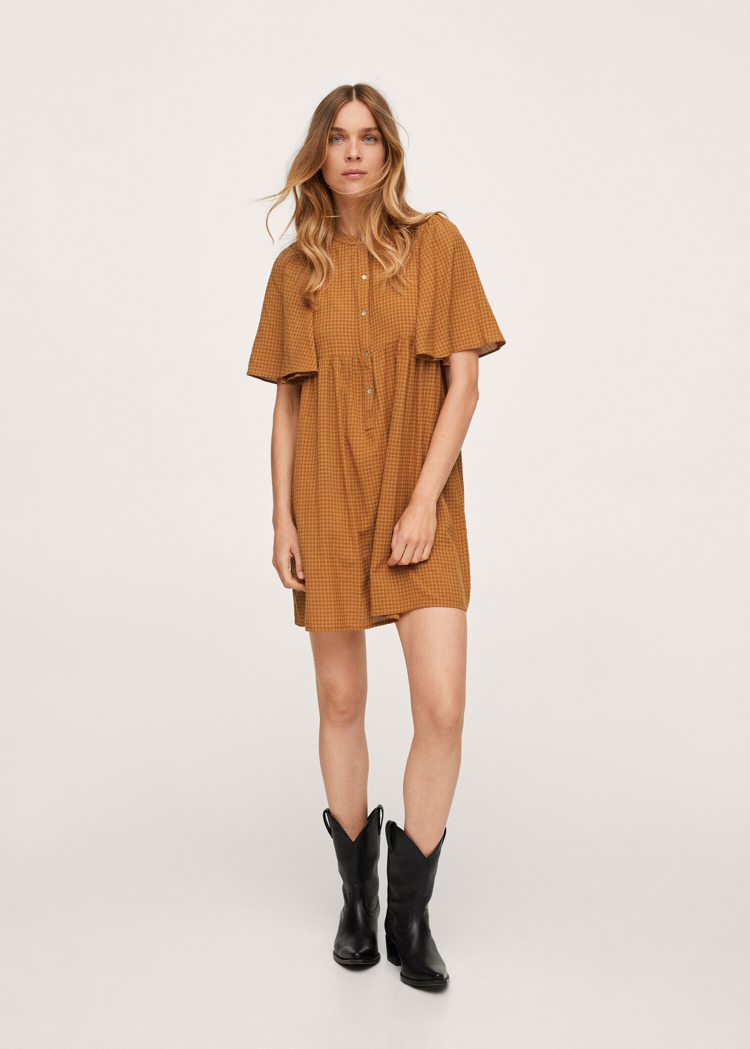 Vestido modal estampado - Plano general
