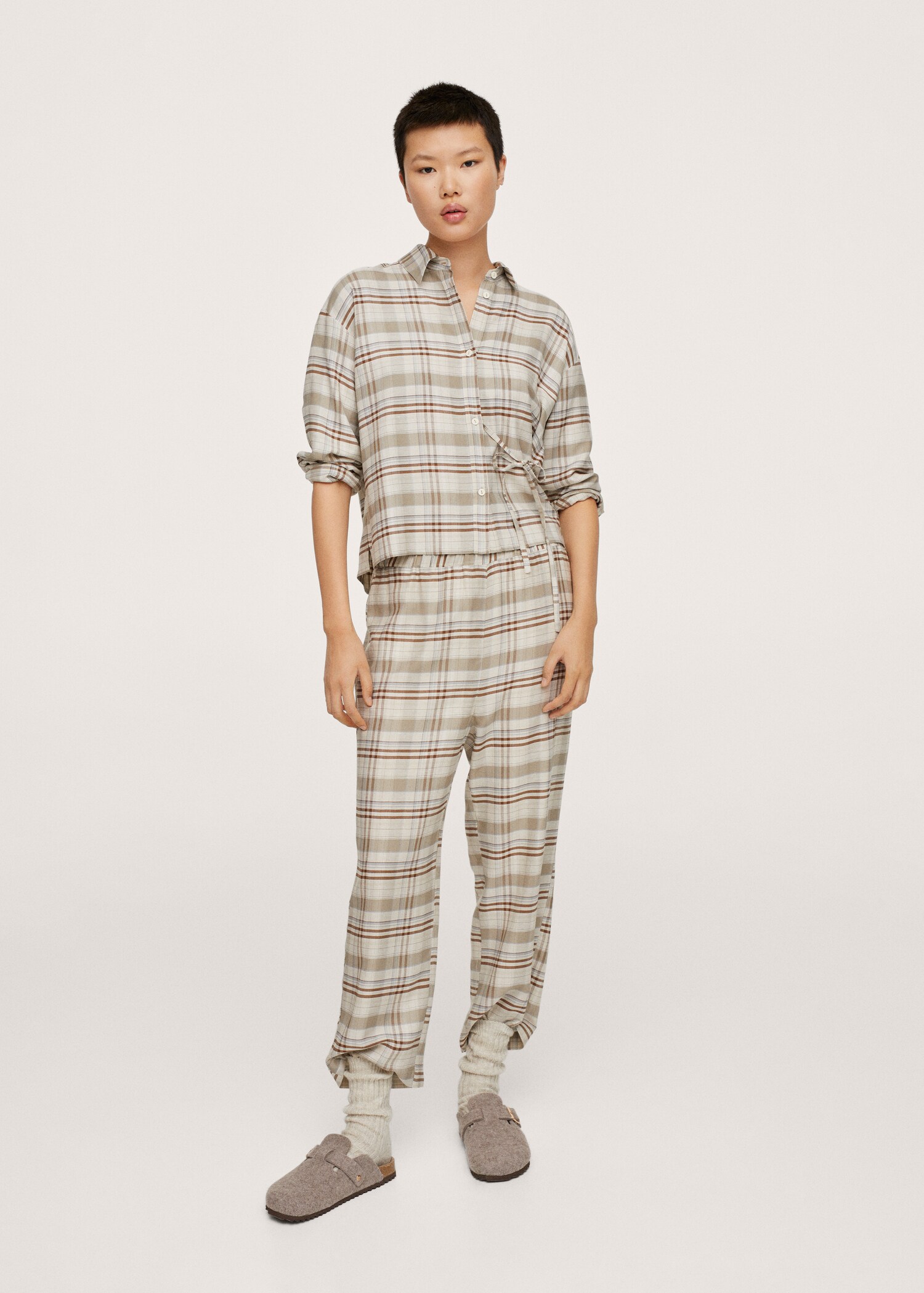 Pantalón pijama estampado - Plano general