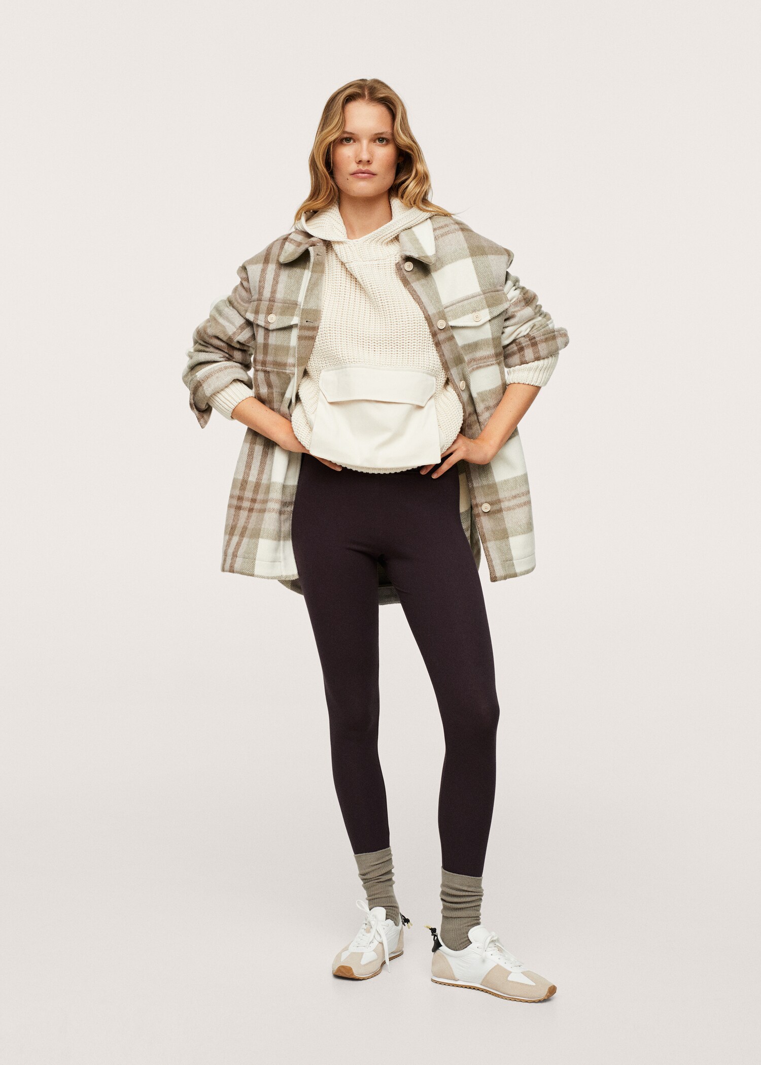 High-waist leggings - General plane