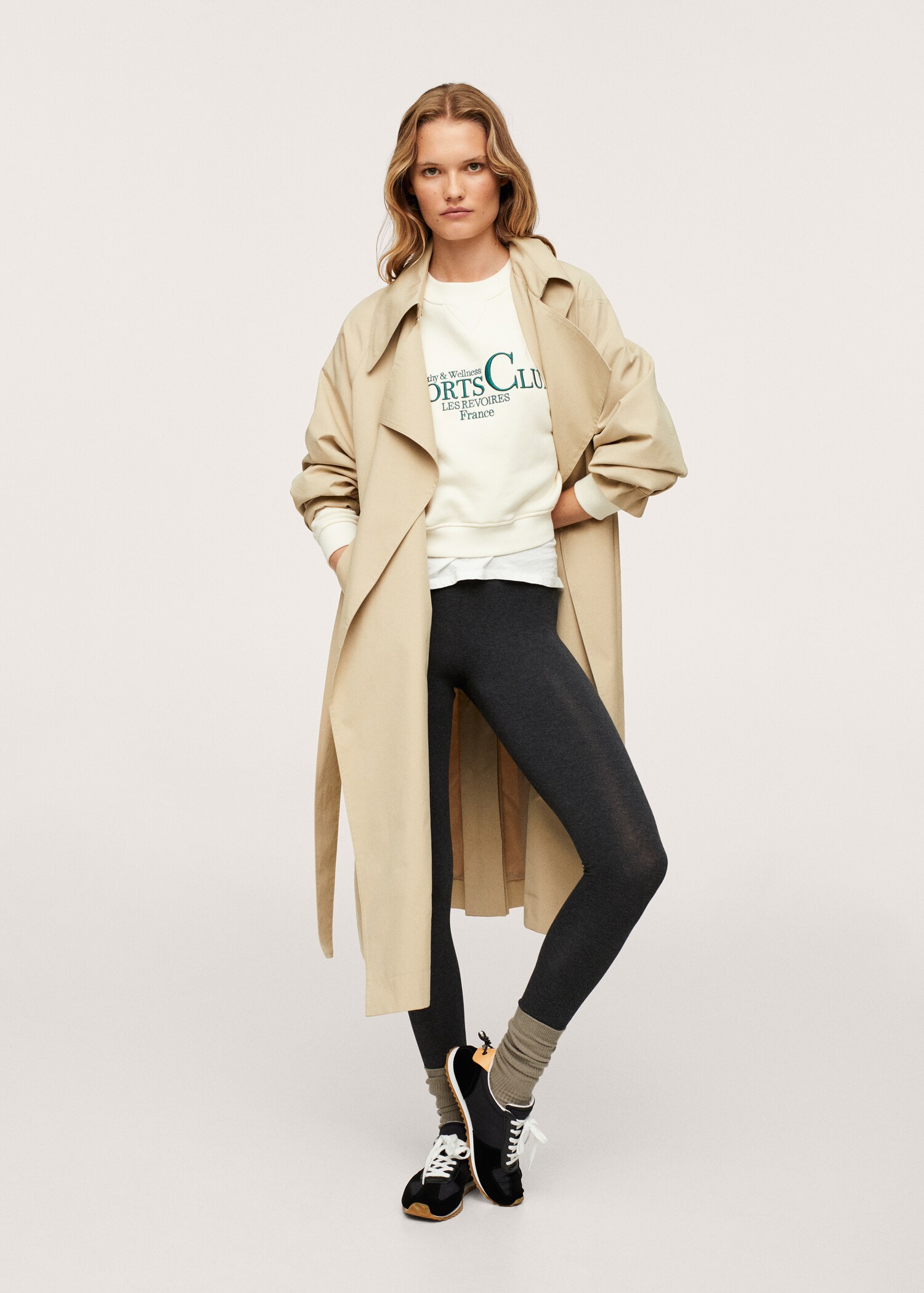 High-waist leggings - General plane