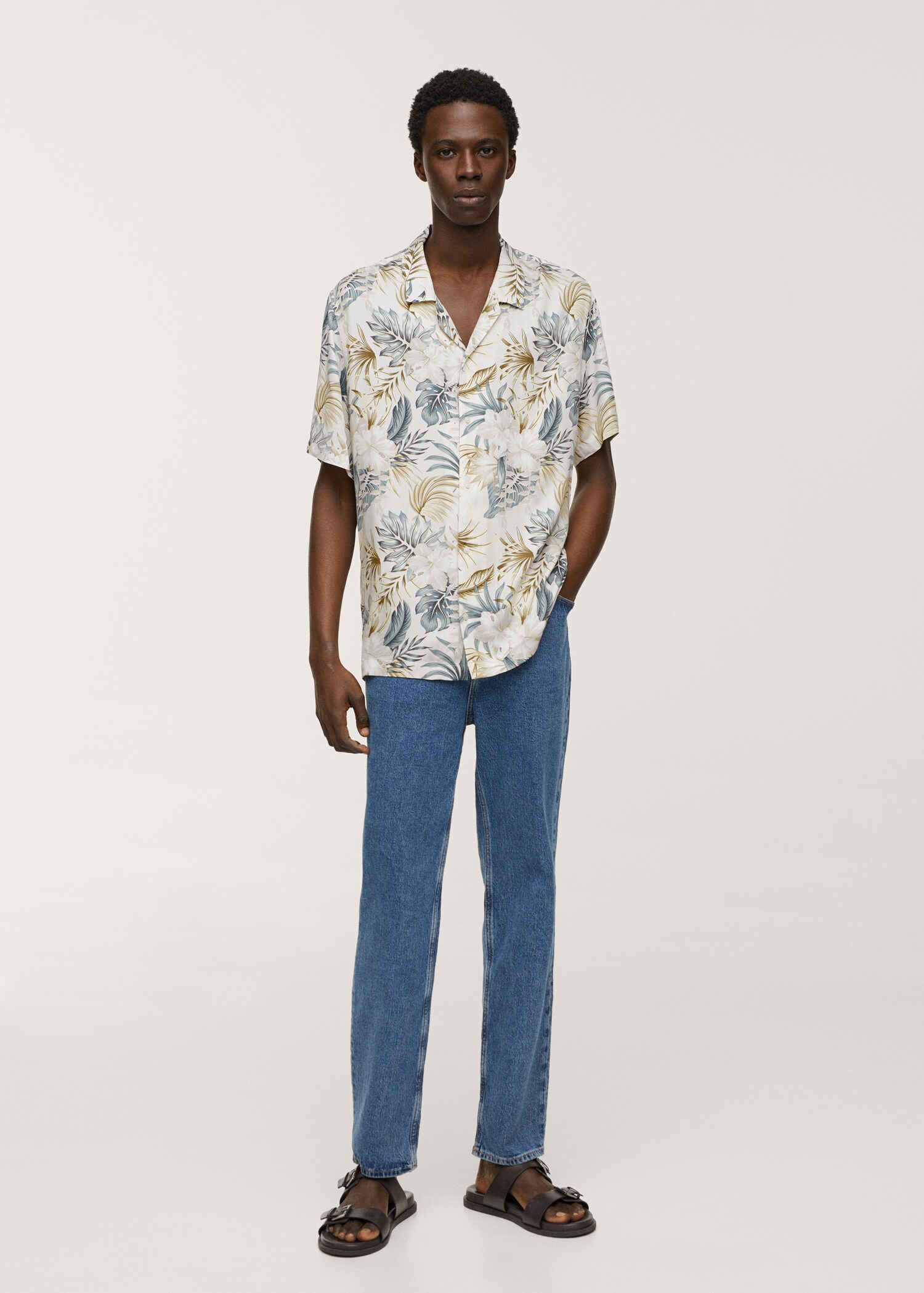 Hawaiian flowy shirt - General plane