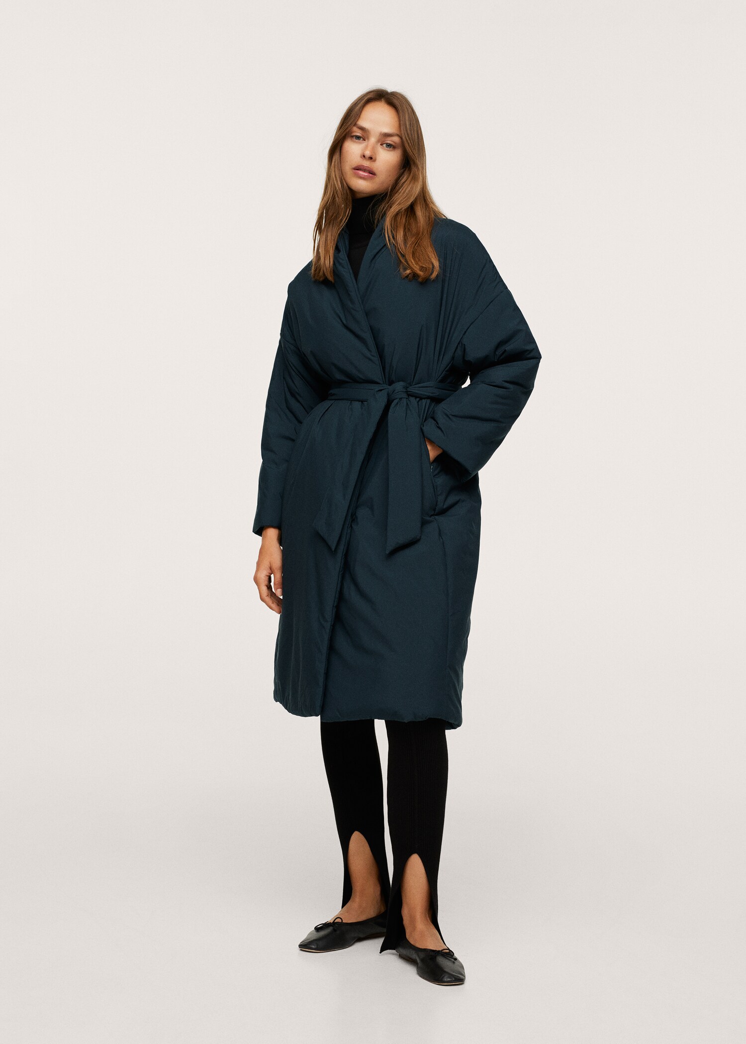 Anorak acolchado oversize - Plano general