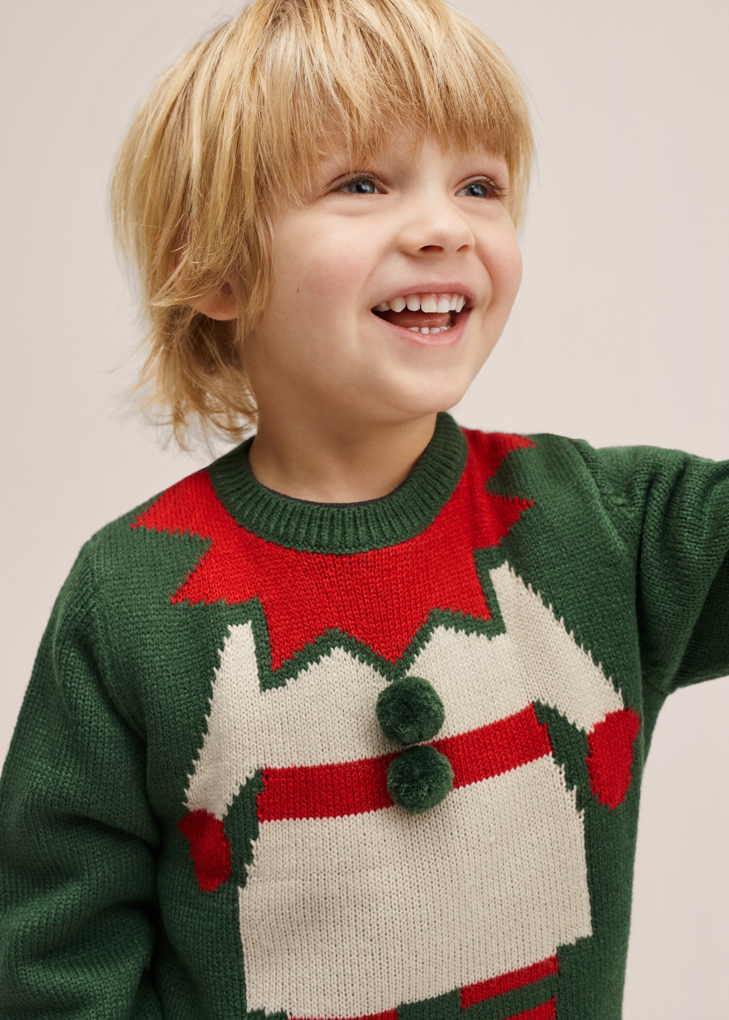 Jersey jacquard navideño - Plano general