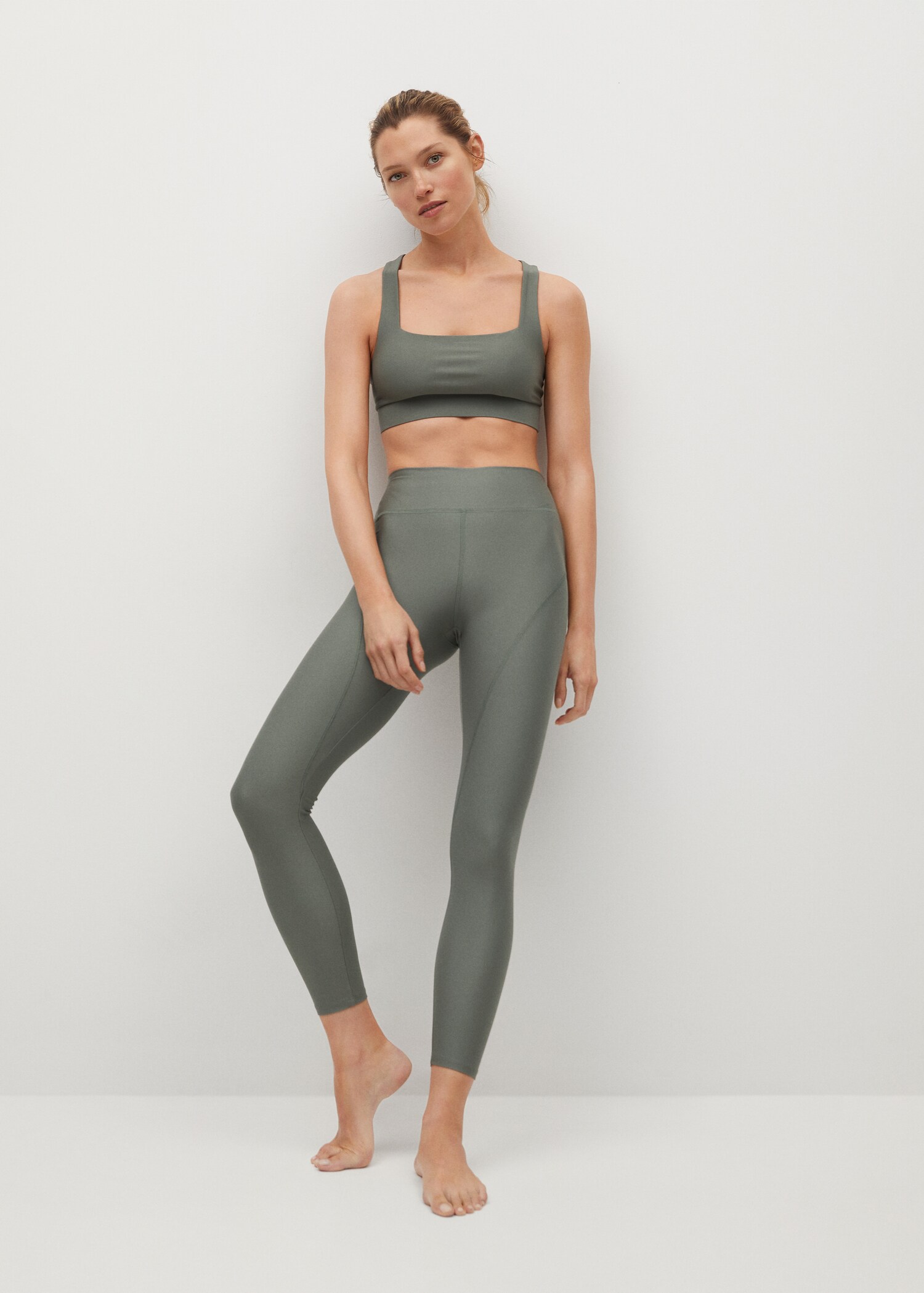 Leggings deportivos transpirables - Plano general