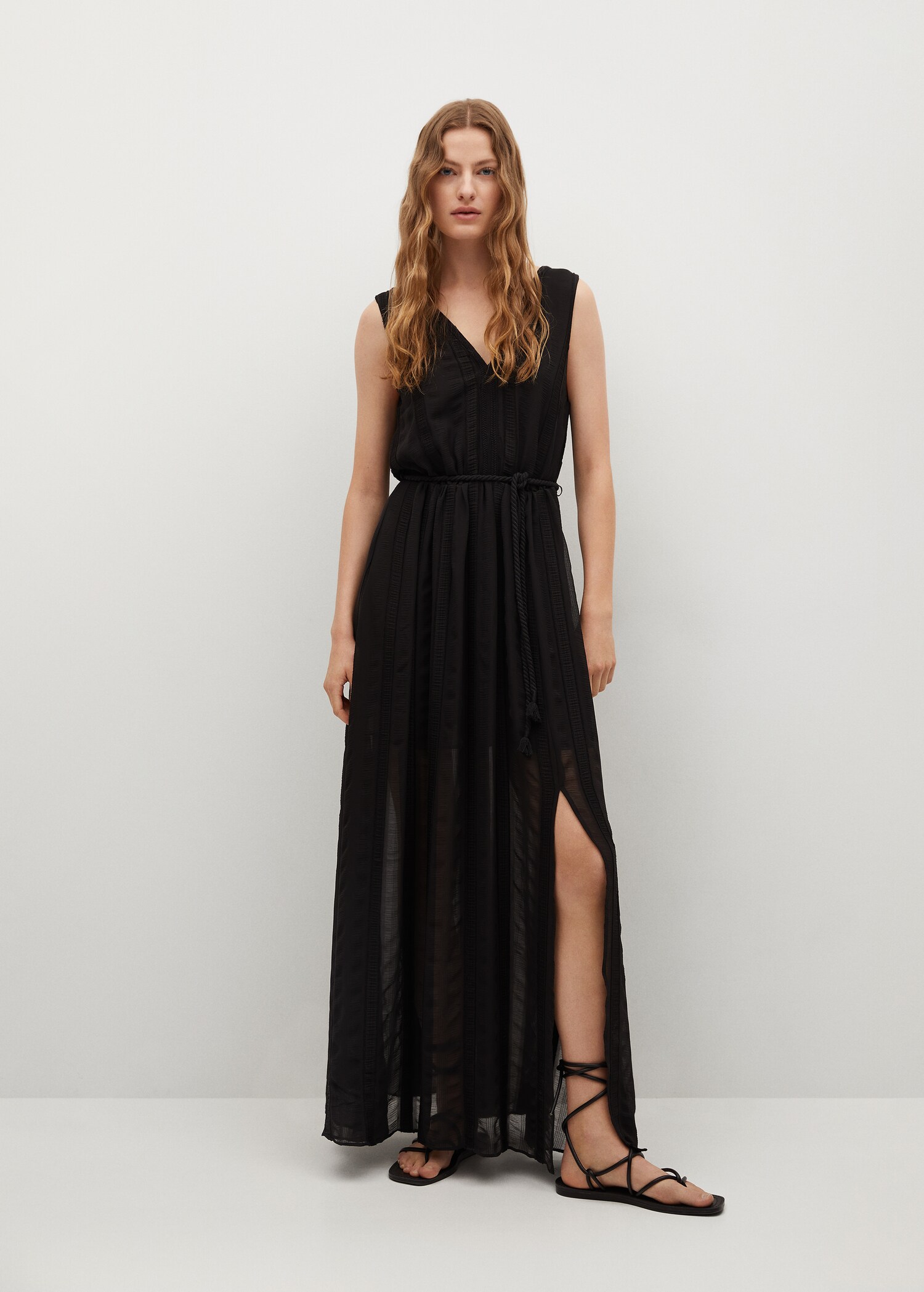 Vestit textura cordill - Pla general