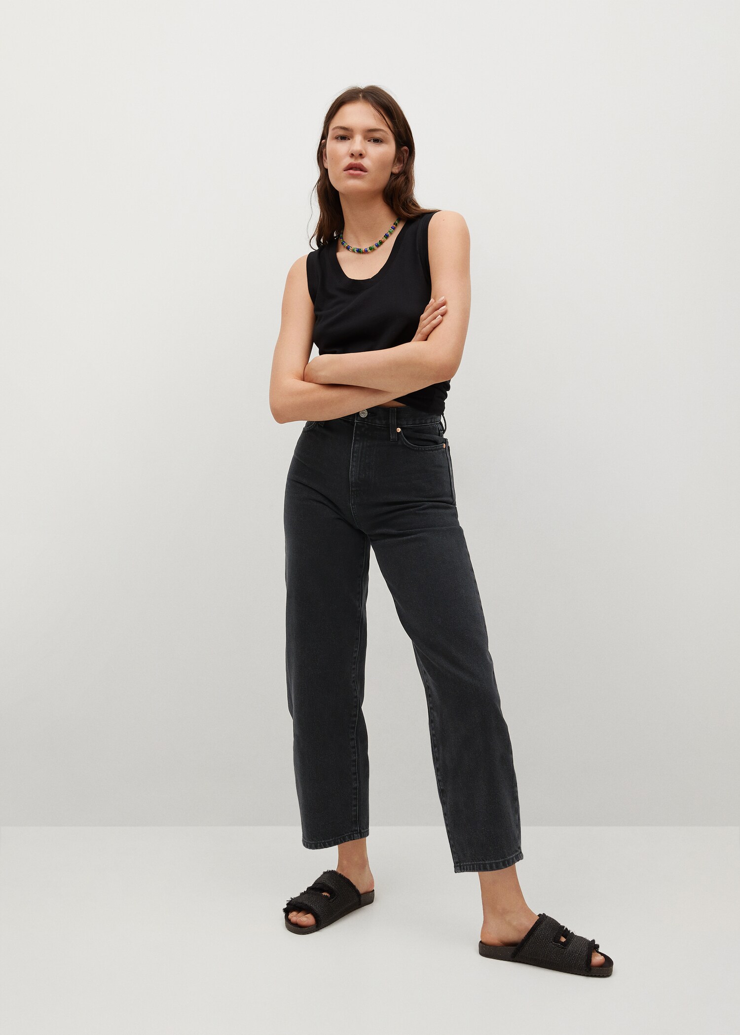 Jeans Balloon tiro alto - Plano general