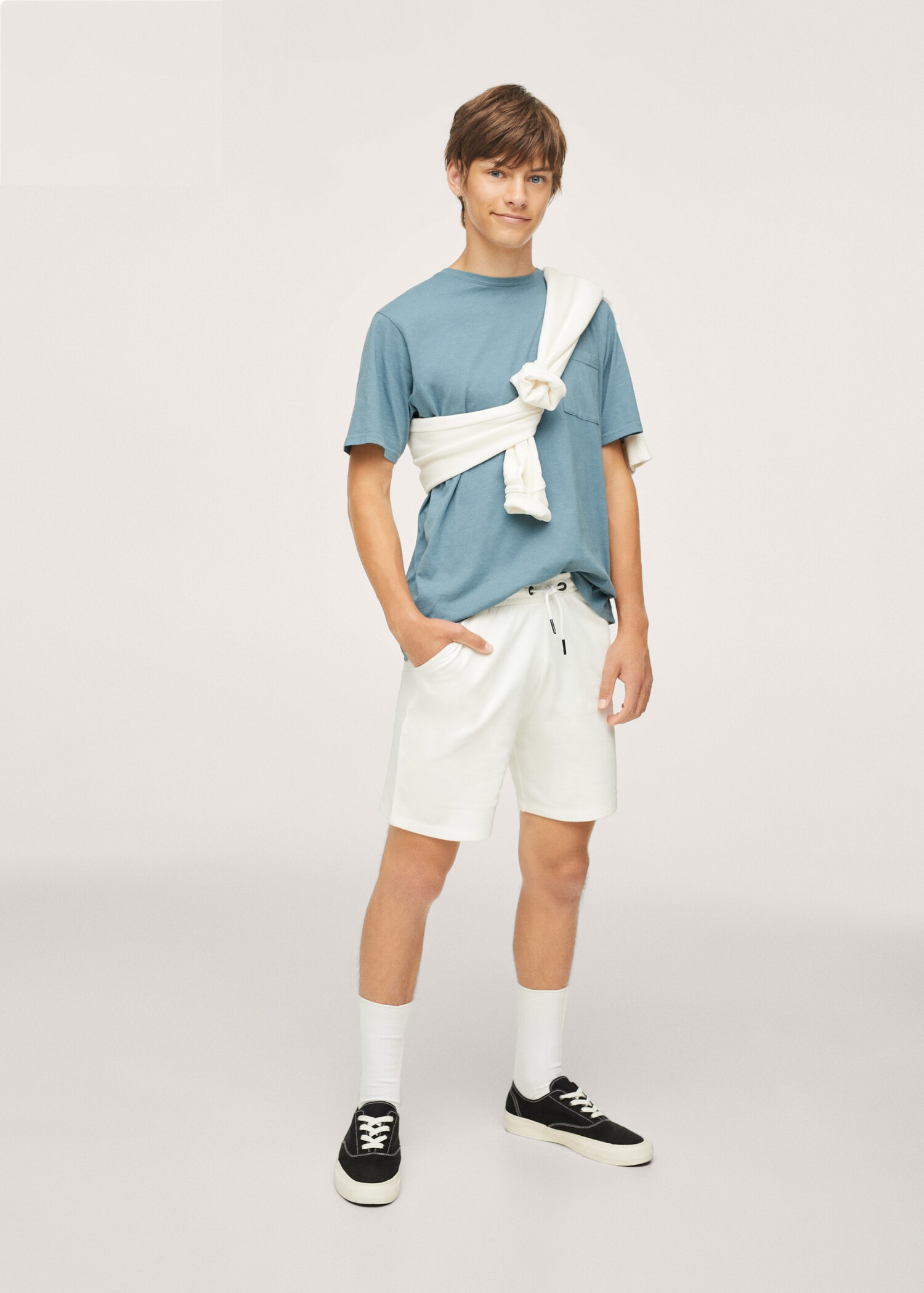 Bermudas jogger algodón - Plano general