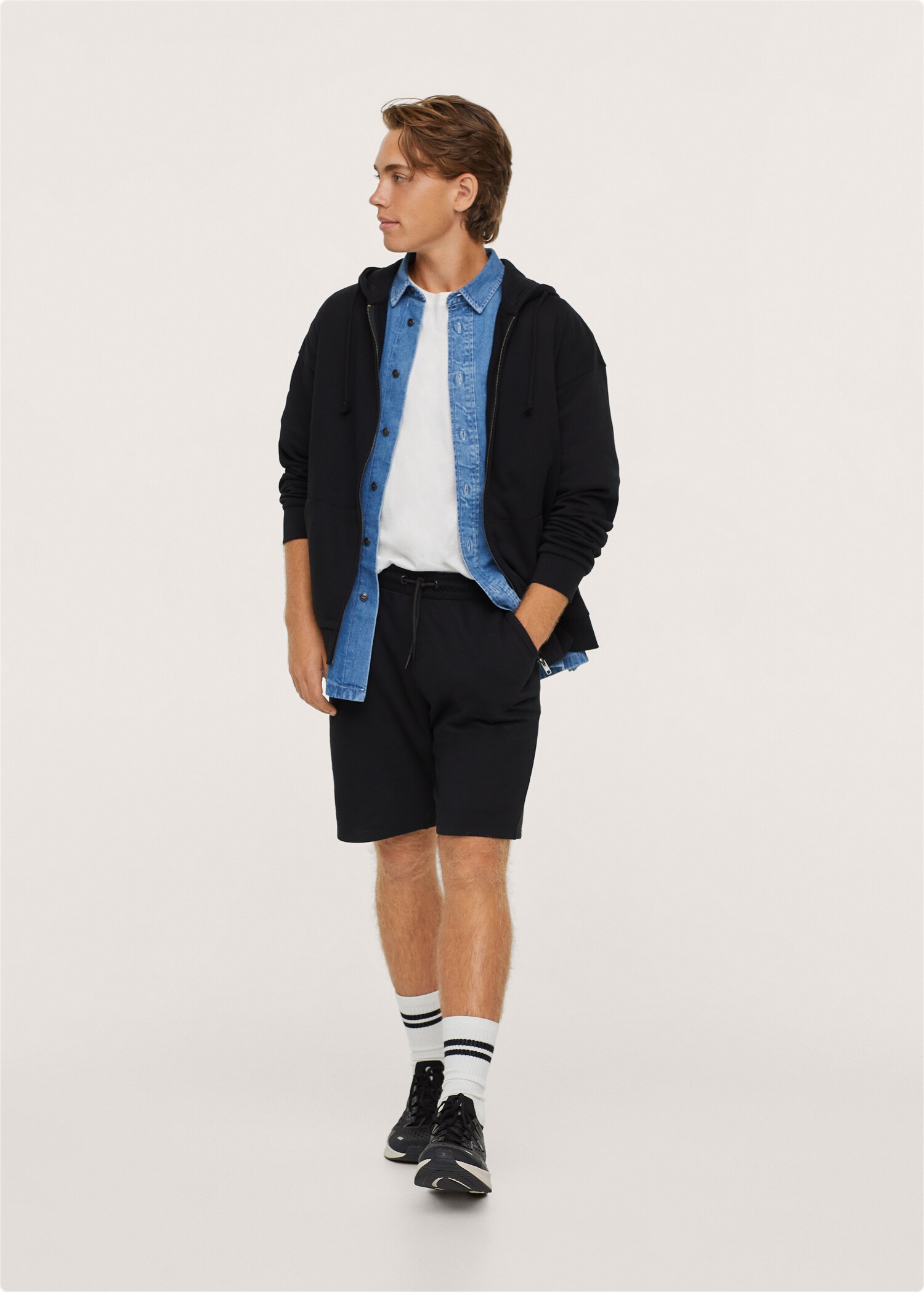 Bermudas jogger algodón - Plano general
