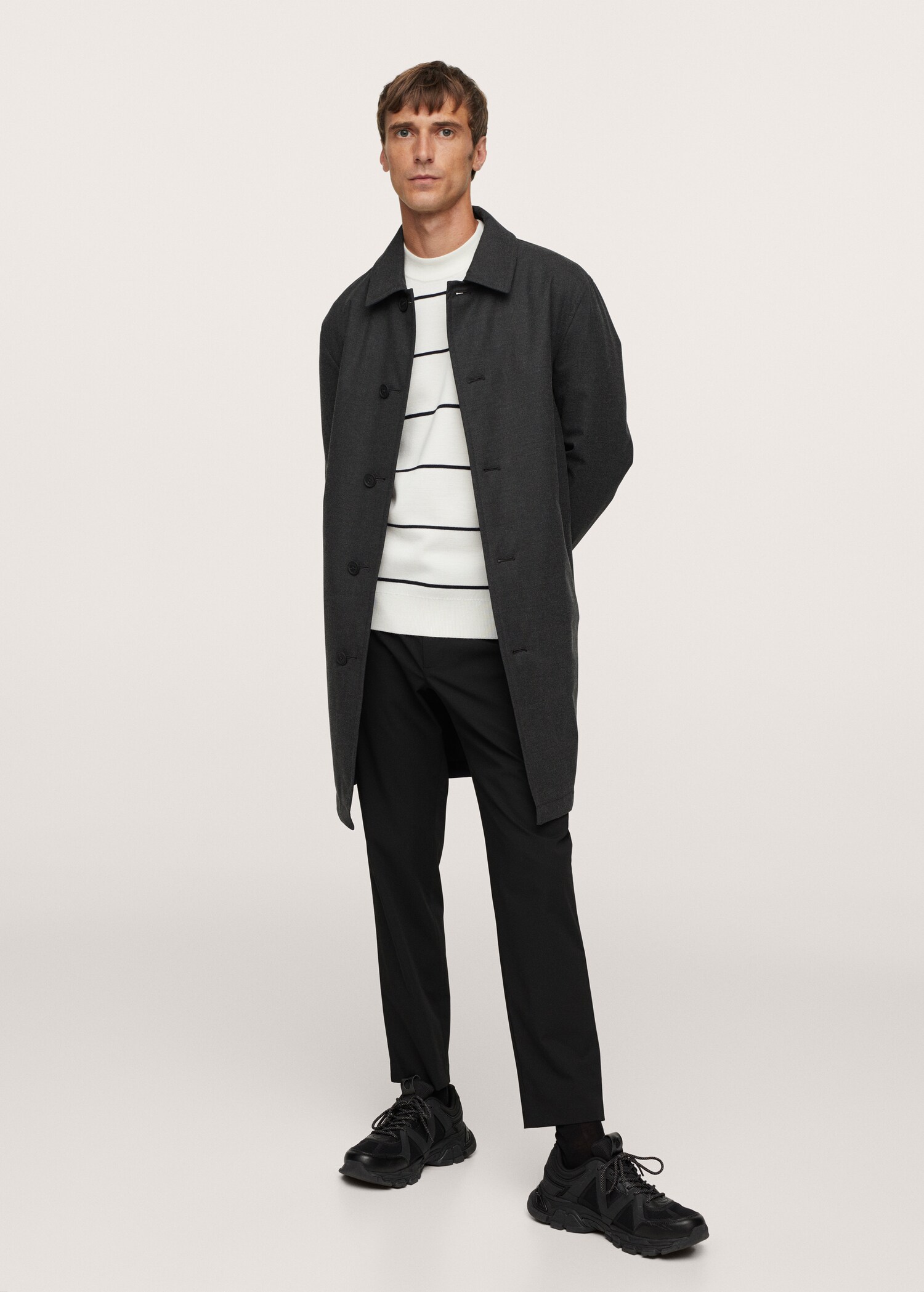 Trench impermeable reversible - Plano general