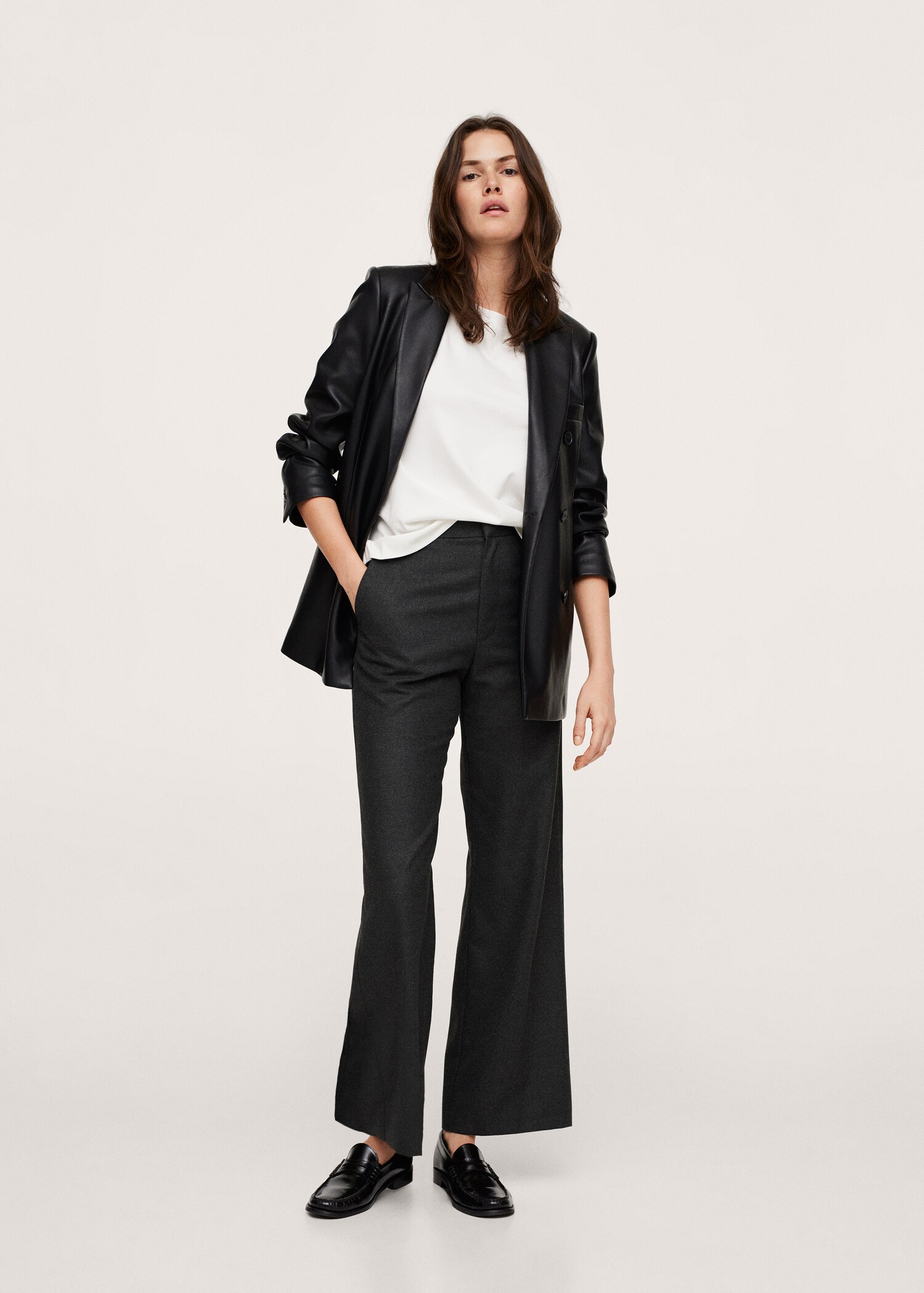 Pantalón culotte traje - Plano general