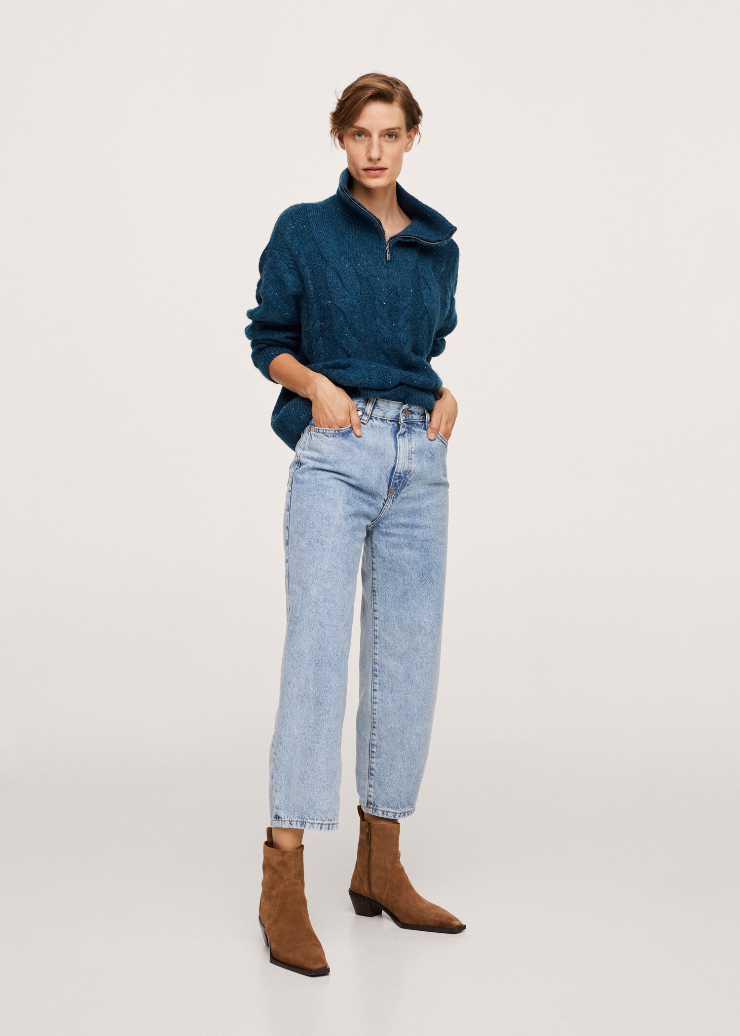 Jeans Balloon tiro alto - Plano general