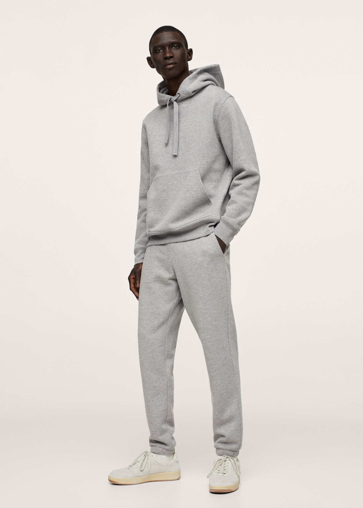 Pantalón jogger felpa algodón - Plano general