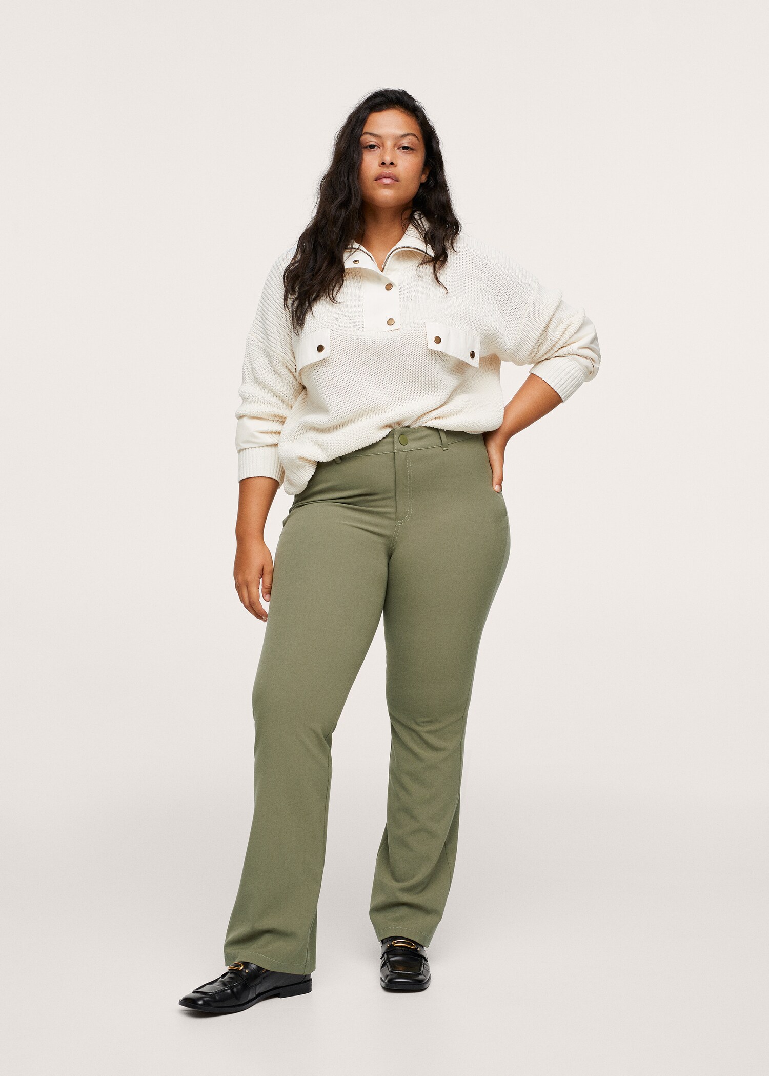 Straight trousers - General plane