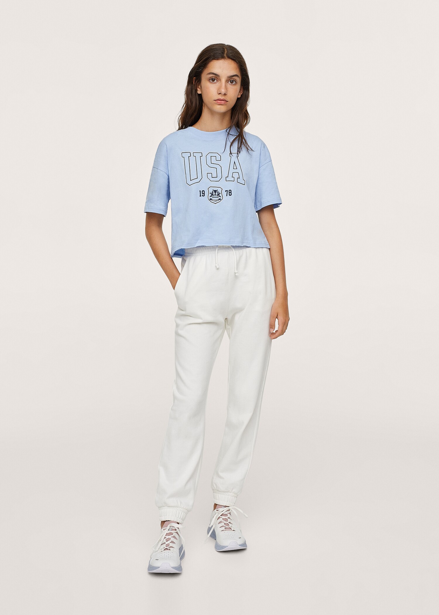 Pantalón jogger algodón - Plano general