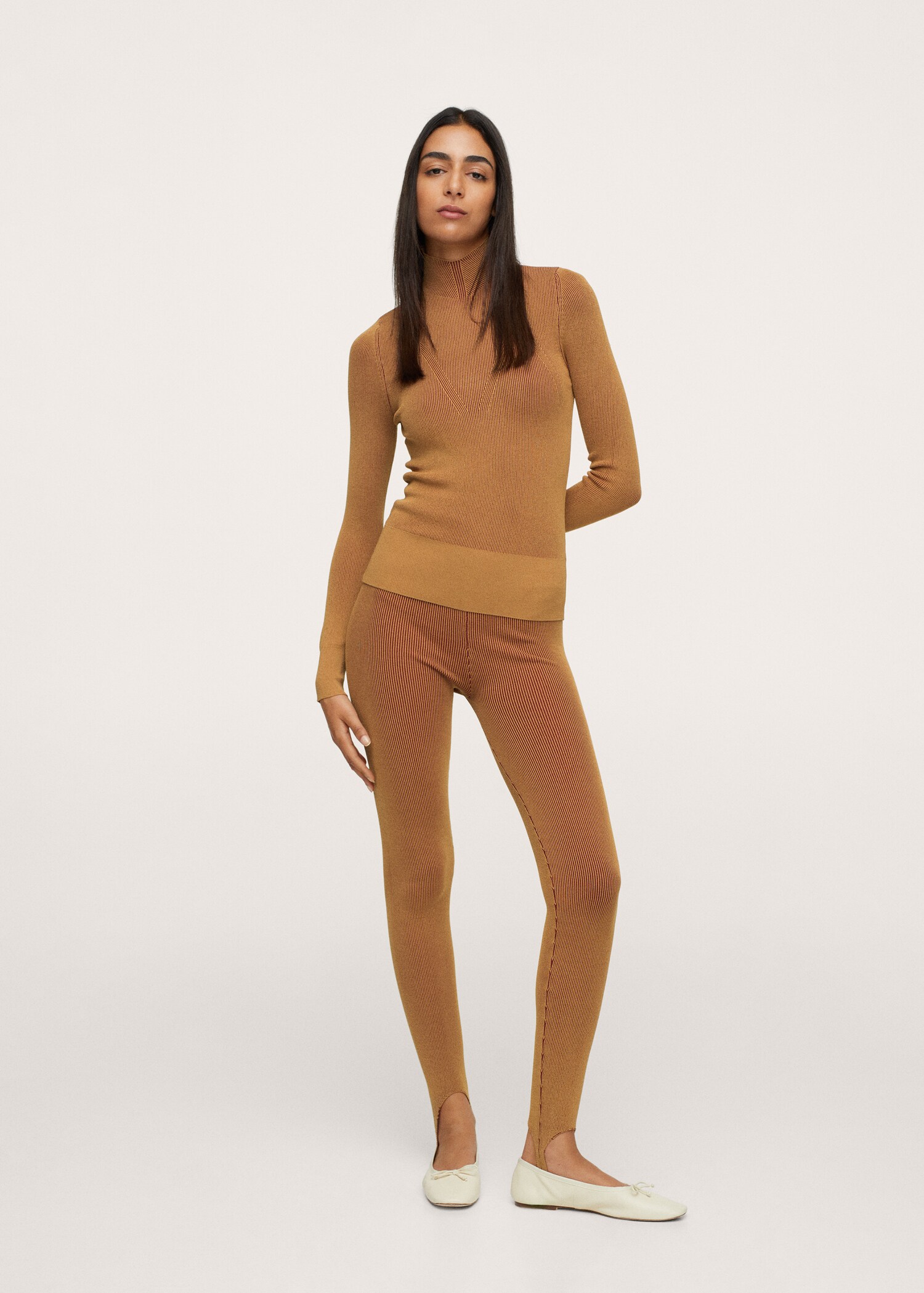 Leggings punto fuseau - Plano general