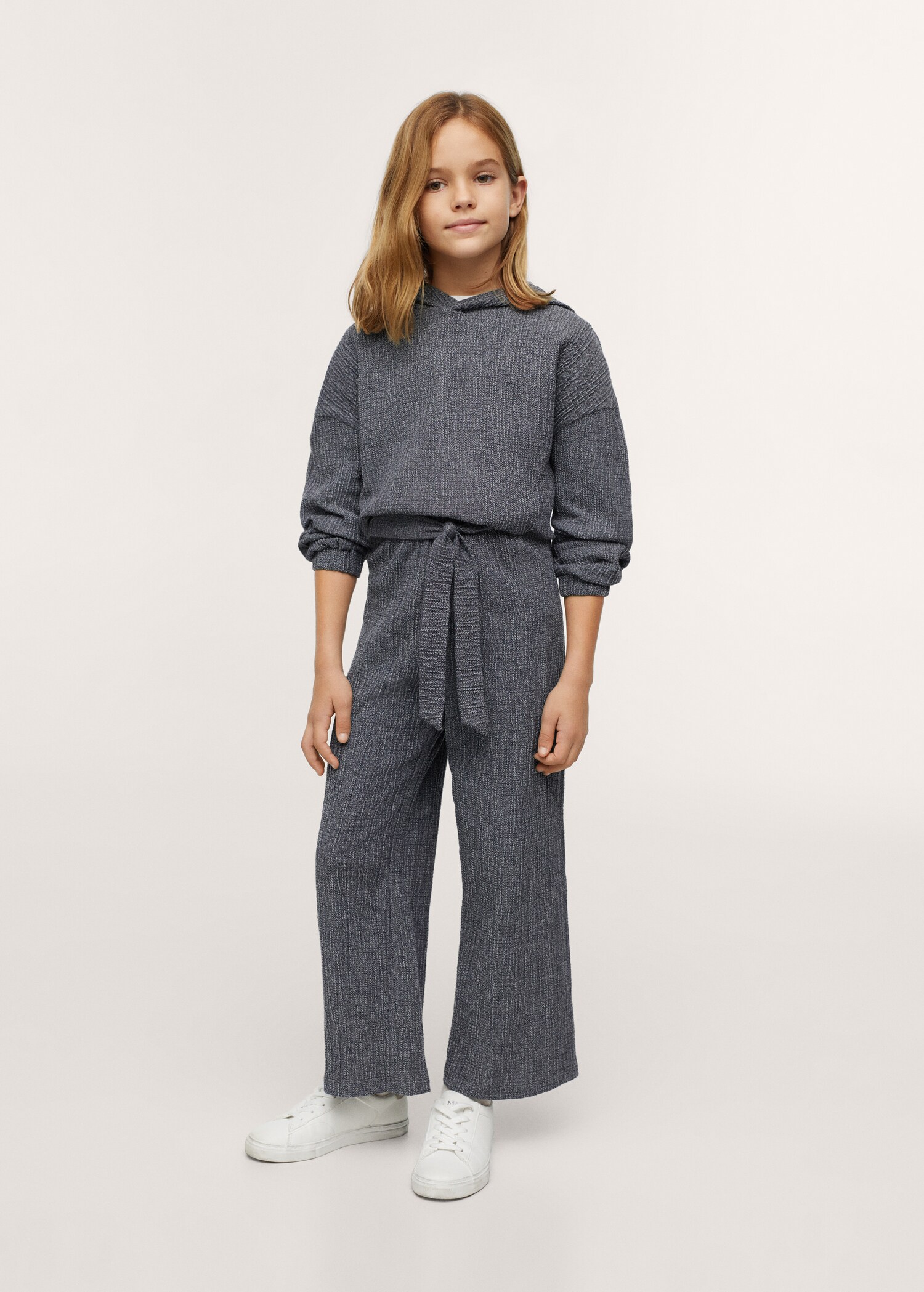 Pantalón culotte textura - Plano general