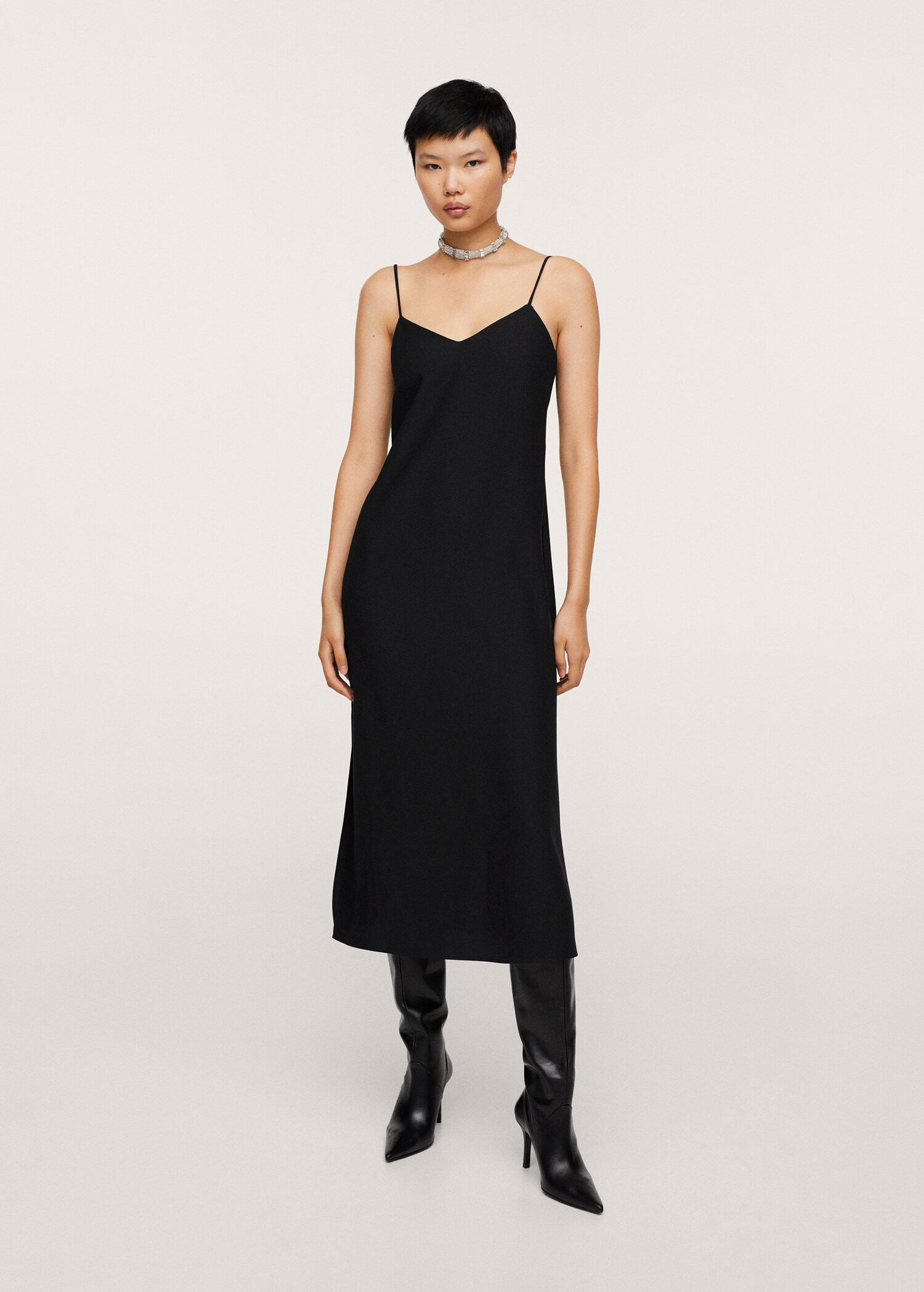 Spaghetti strap dress - General plane