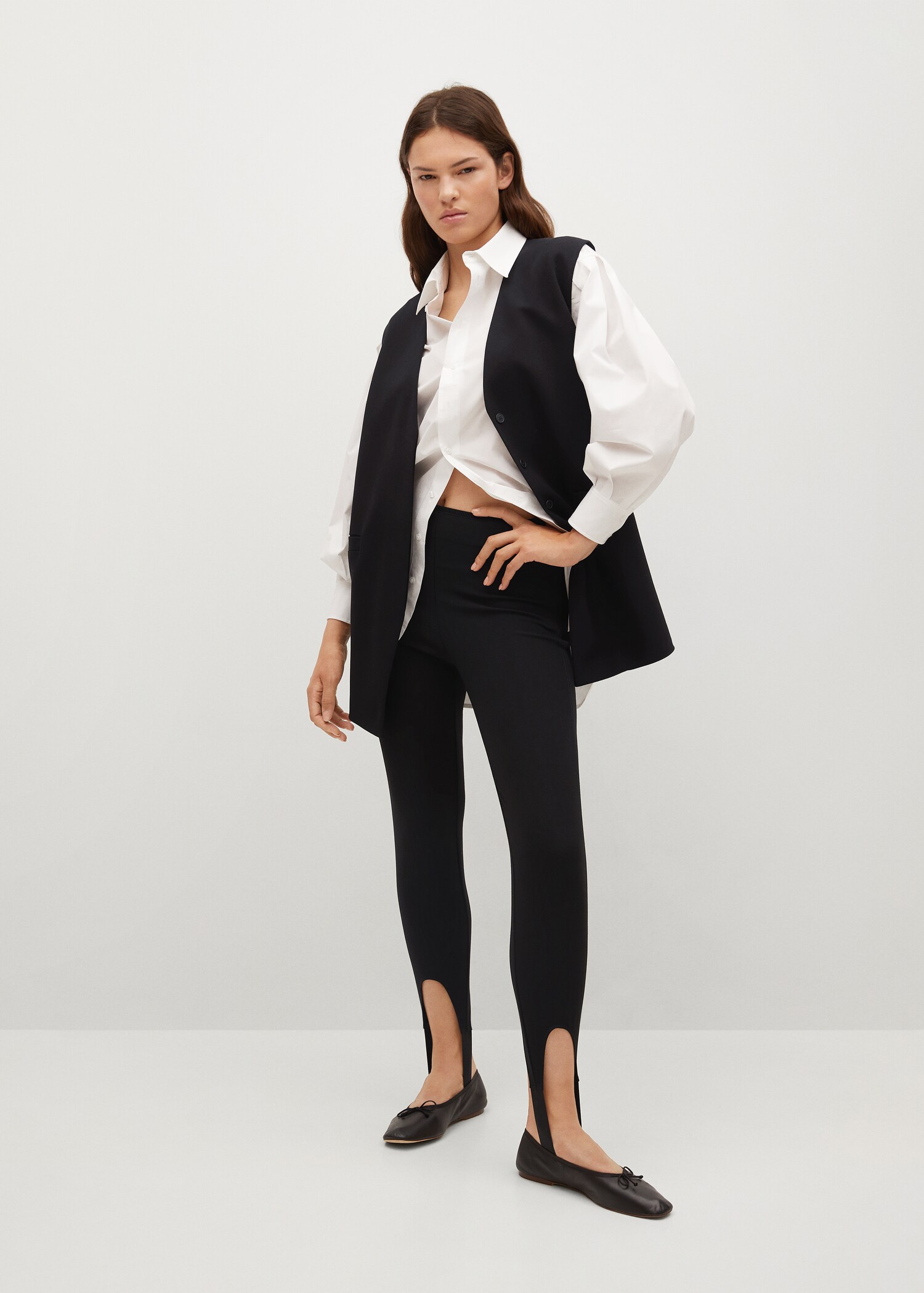 Basic fuseau leggings   - General plane