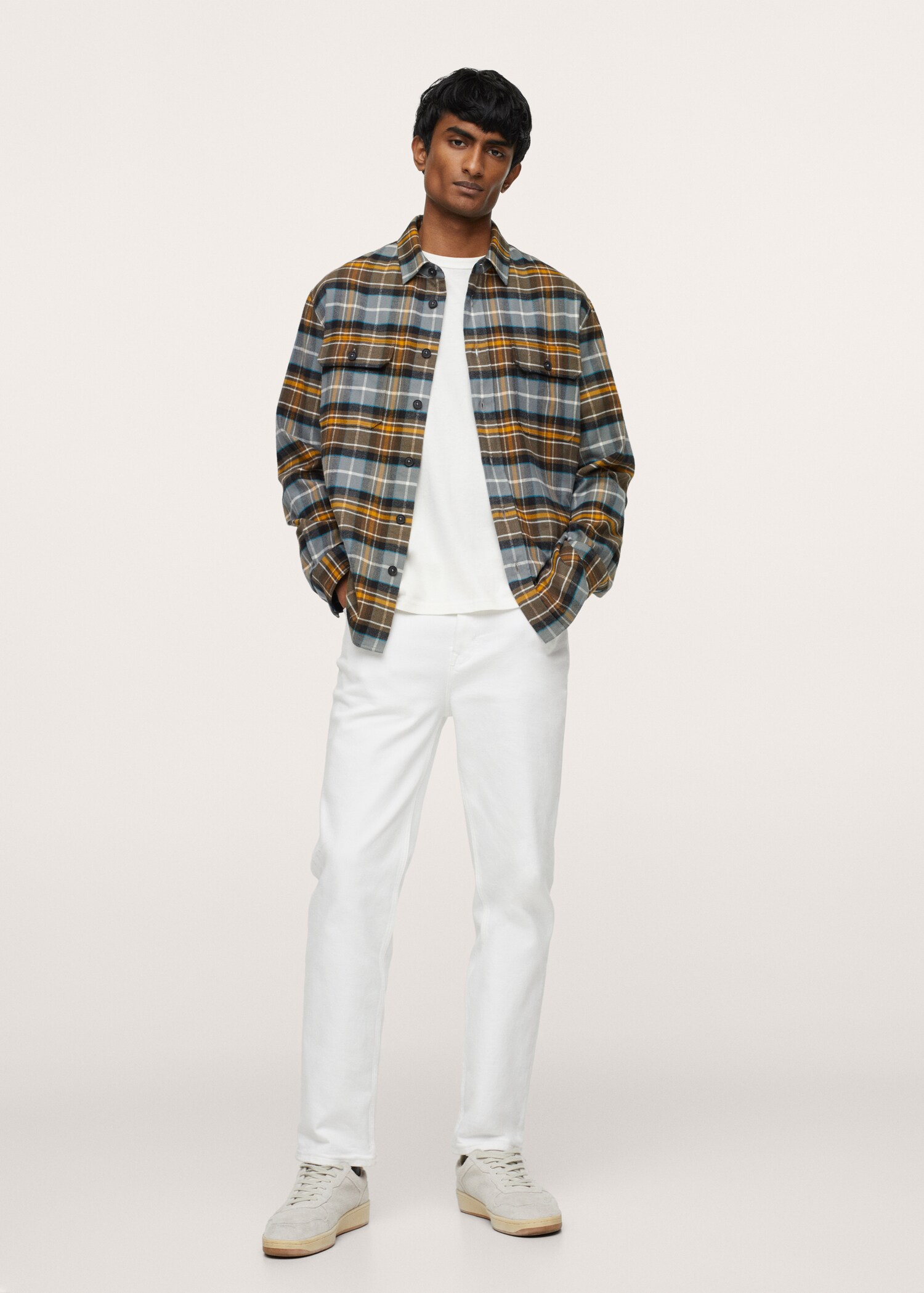 Chemise flanelle à carreaux - Plan général