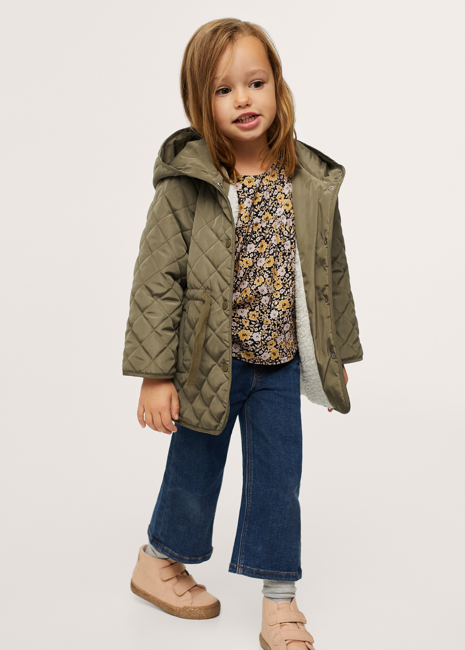 Anorak acolchado capucha - Plano general