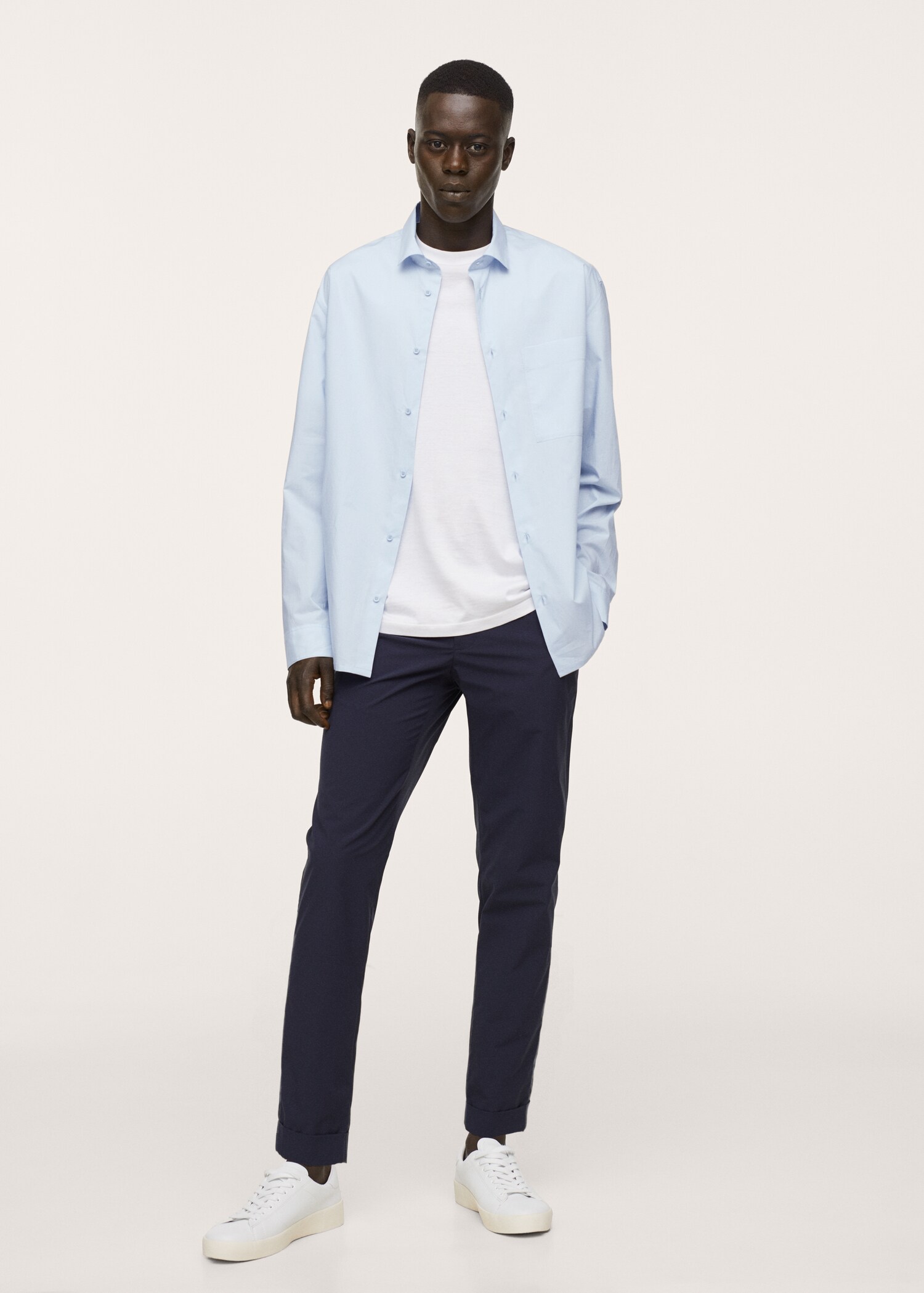 Relaxed-fit cotton shirt - General plane