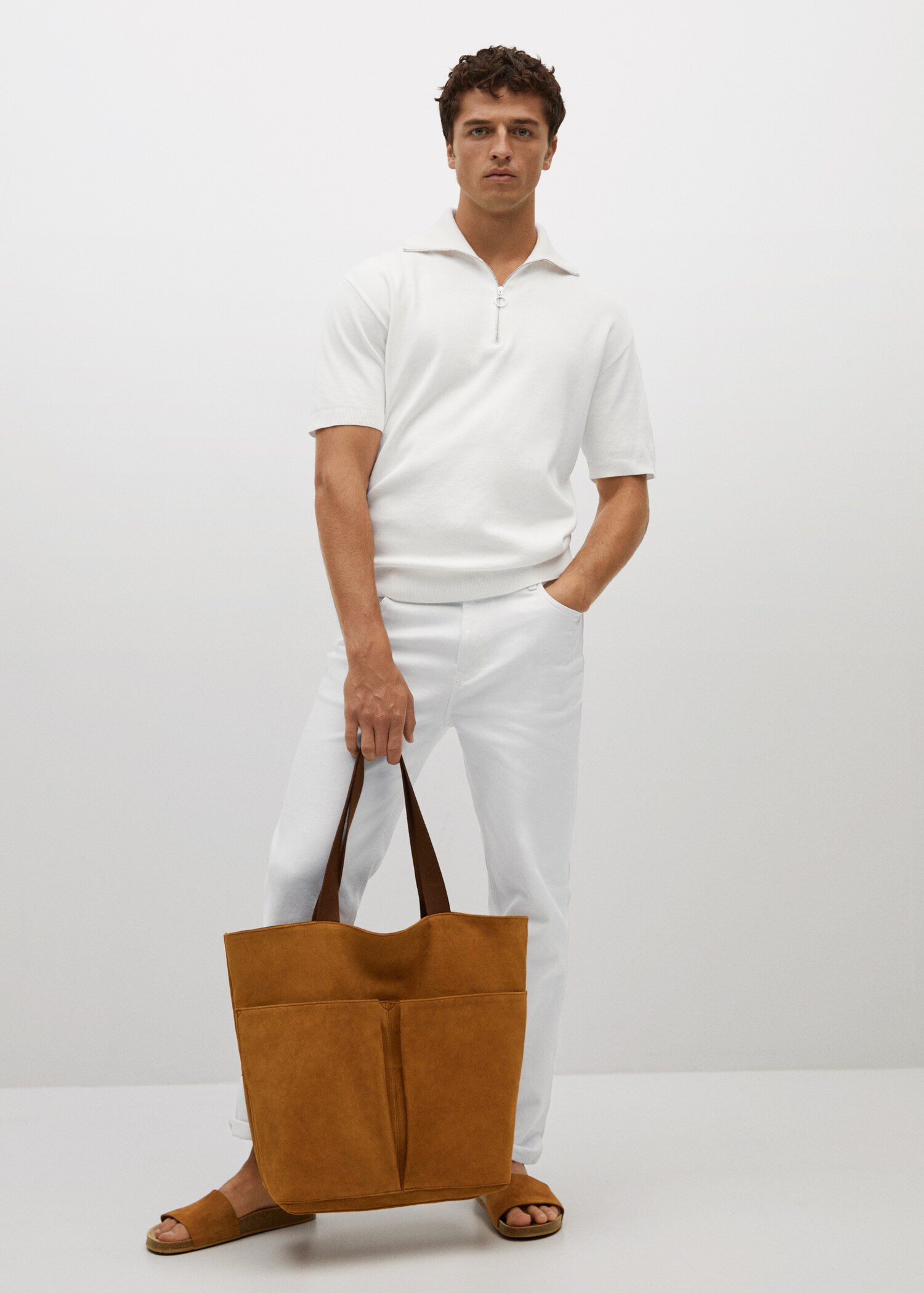 Bolso tote serraje - Plano general