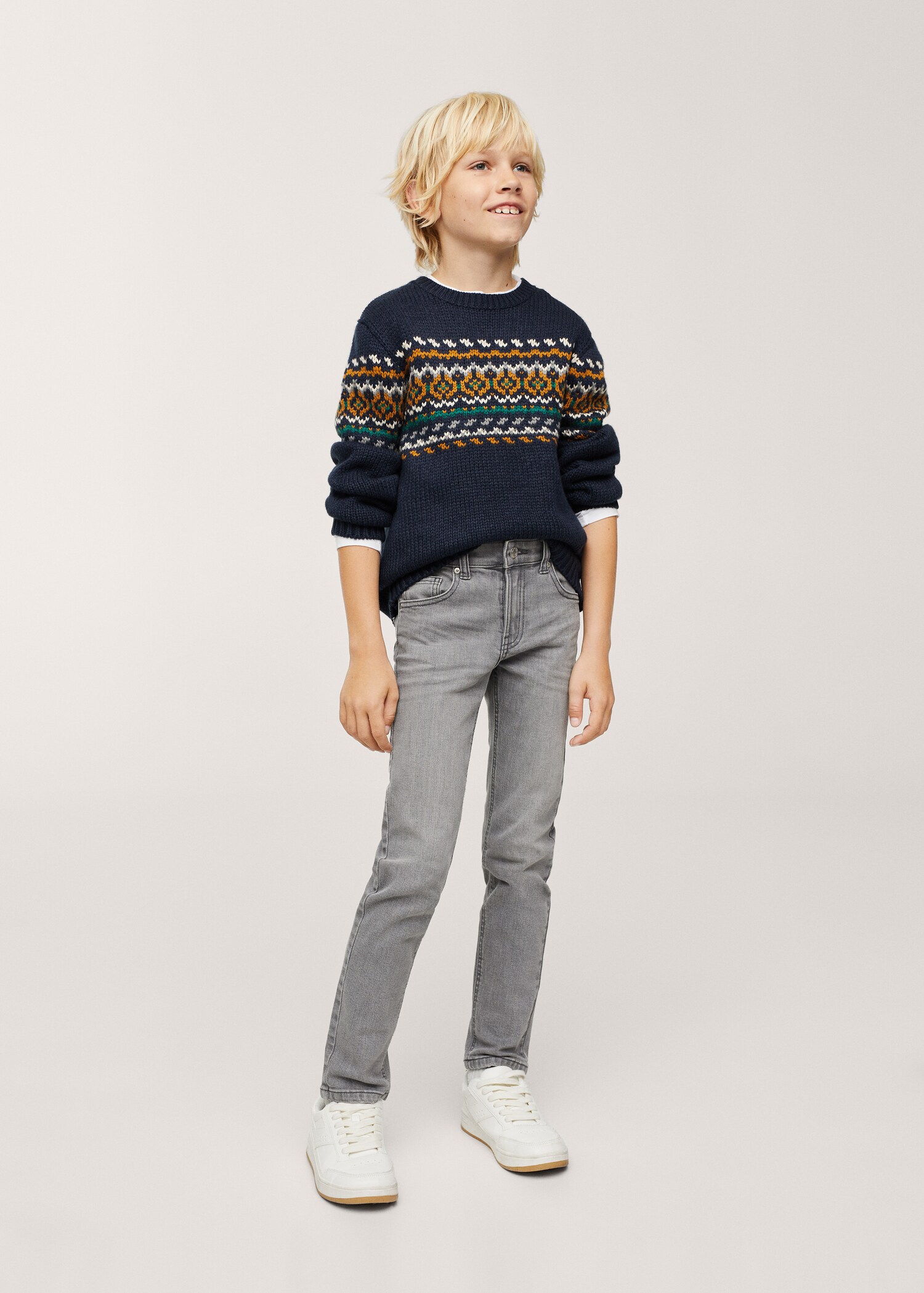 Jersey punto jacquard - Plano general