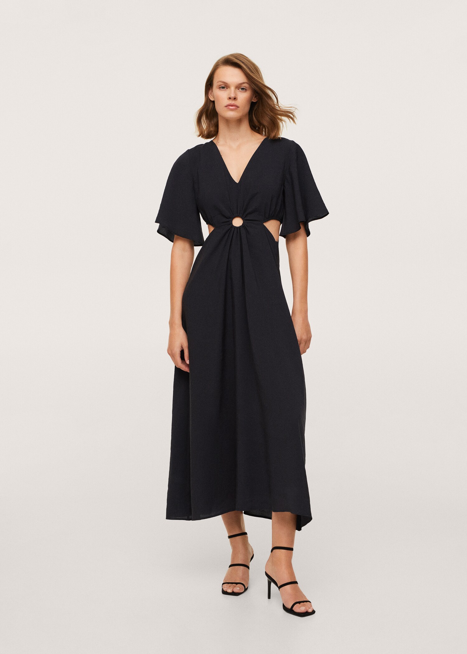 Vestido modal aberturas - Plano general