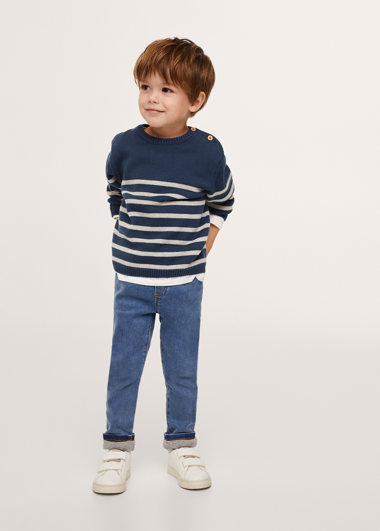 Jeans cintura elástica cordón - Plano general