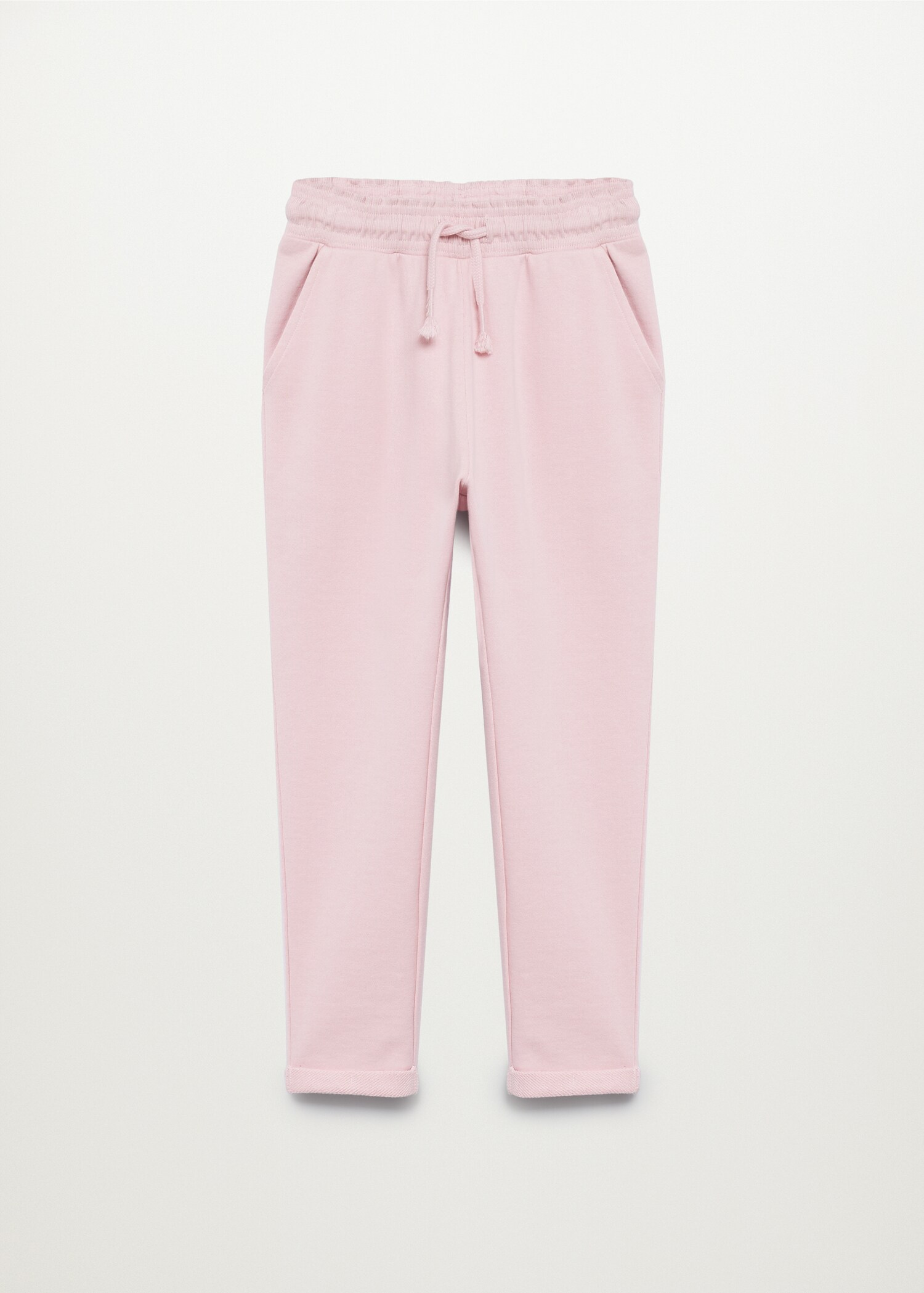 Cotton jogger-style trousers - Article without model