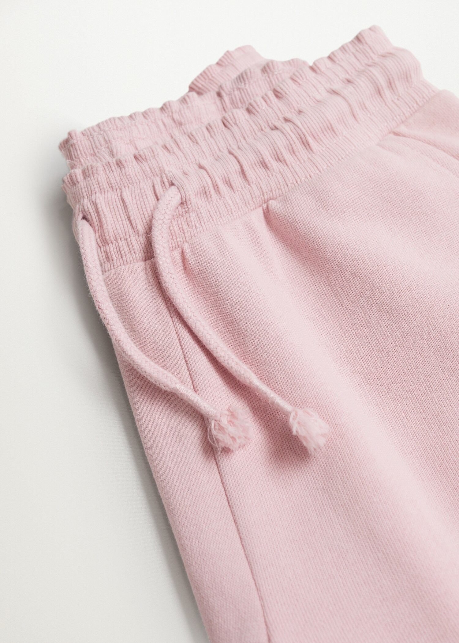 Cotton jogger-style trousers - Details of the article 8