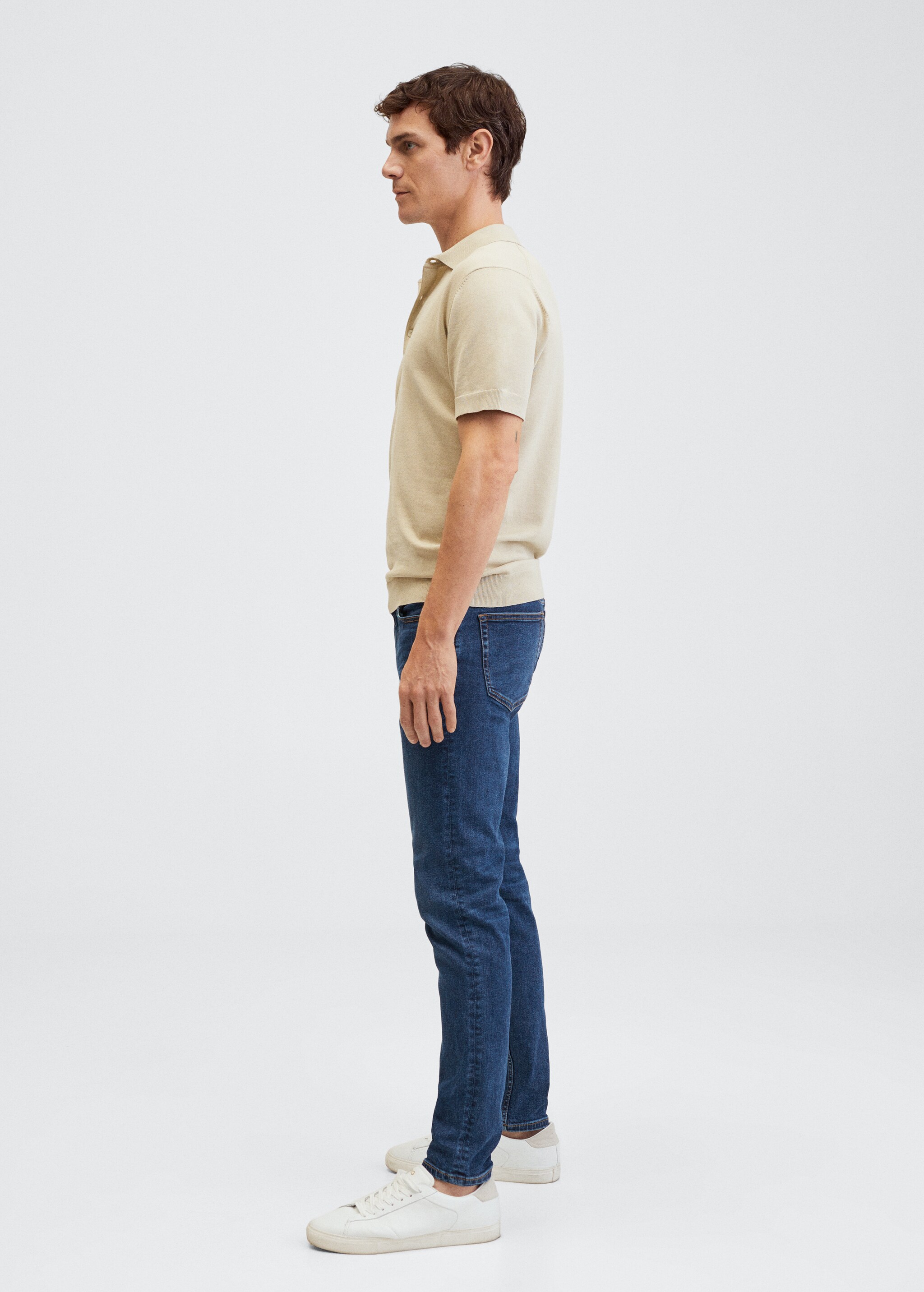 Skinny dark wash Jude jeans - Details of the article 1