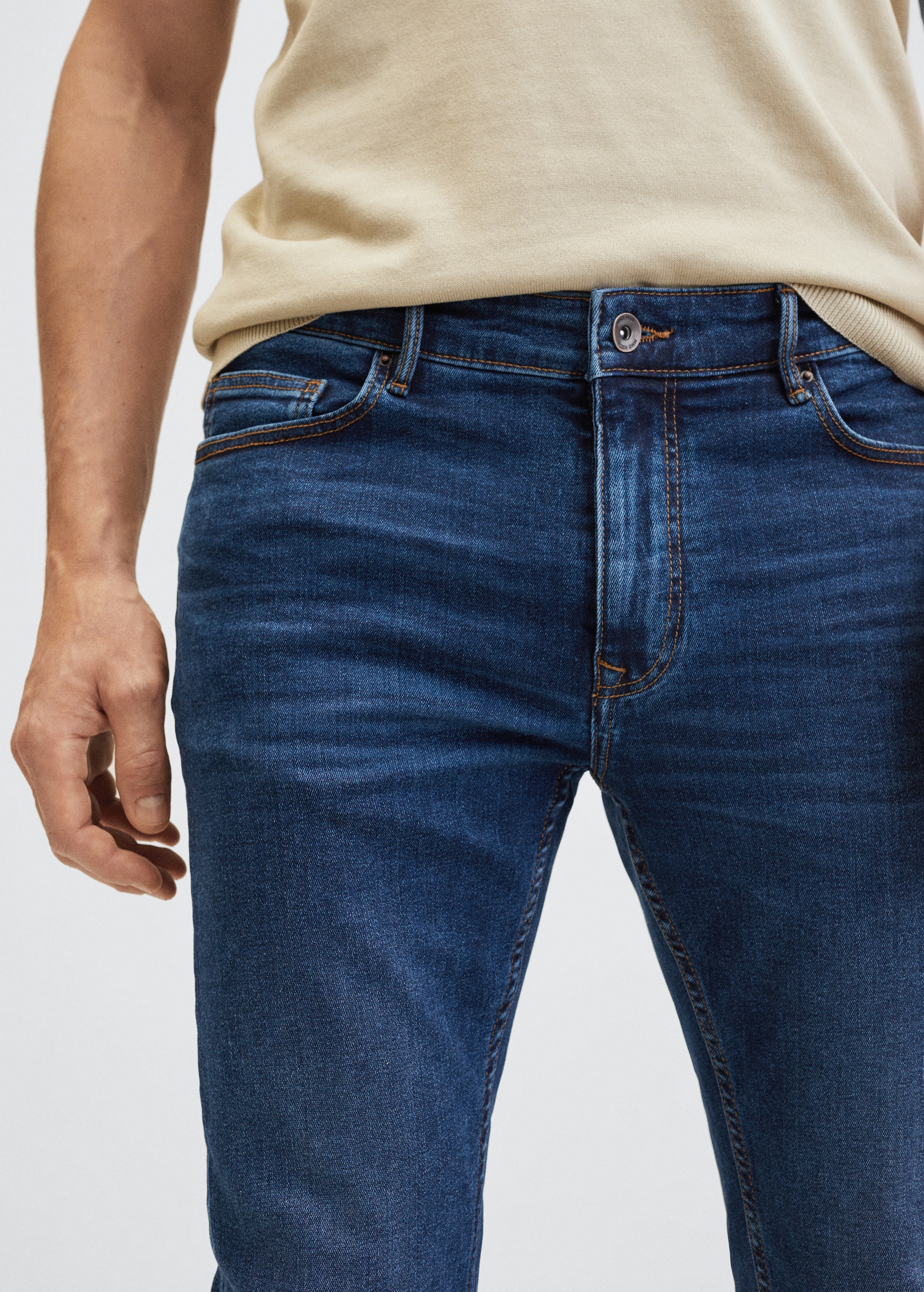 Skinny dark wash Jude jeans - Details of the article 3