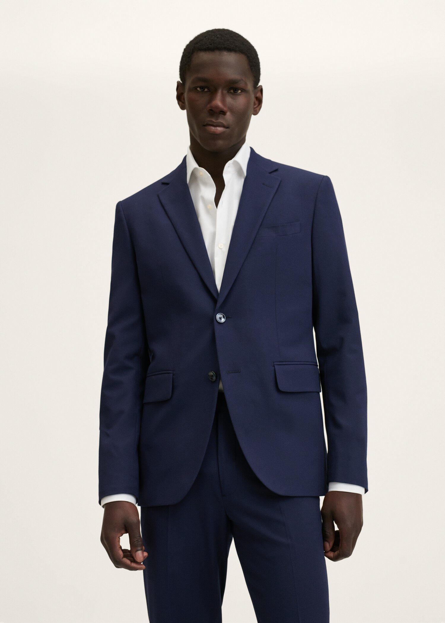 Slim fit öltönyzakó - Felezősík
