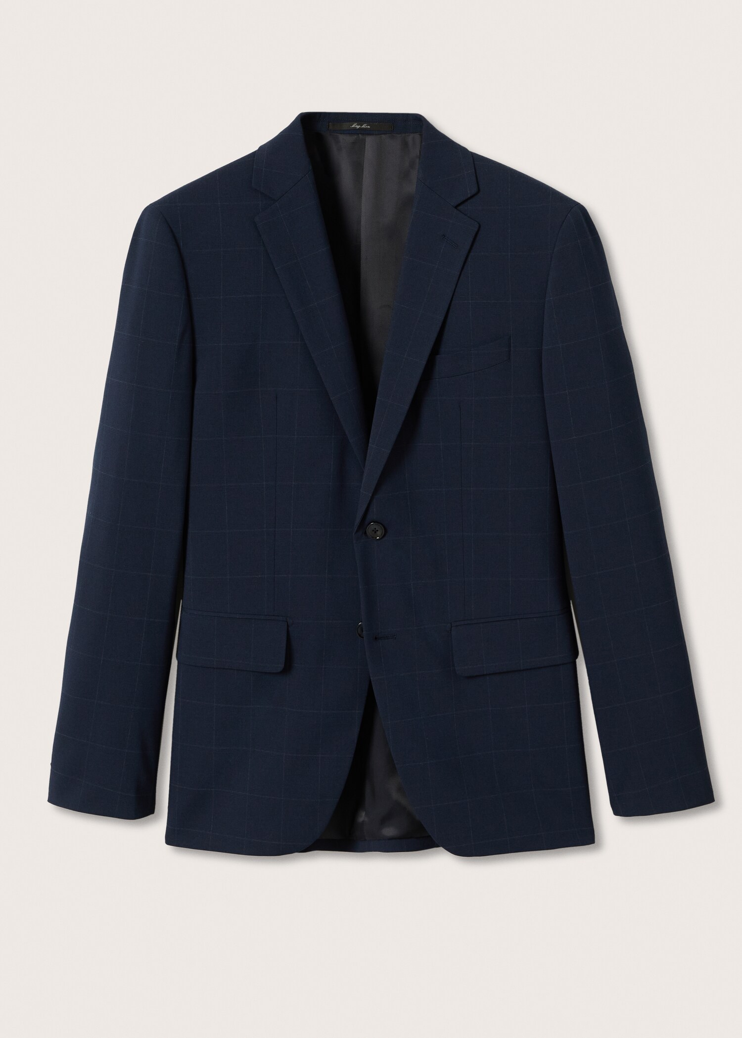 Slim fit check suit blazer - Article without model