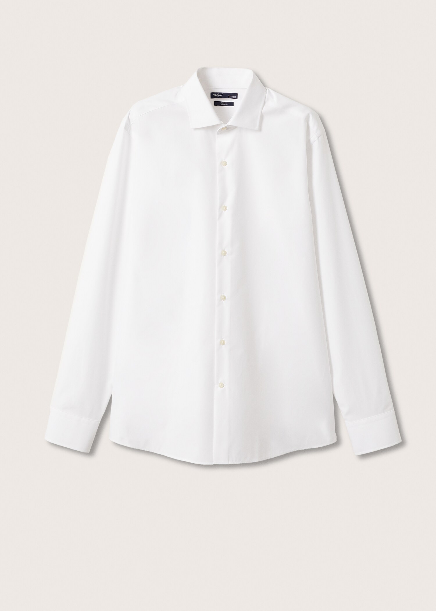 Slim fit cotton suit shirt - Article without model