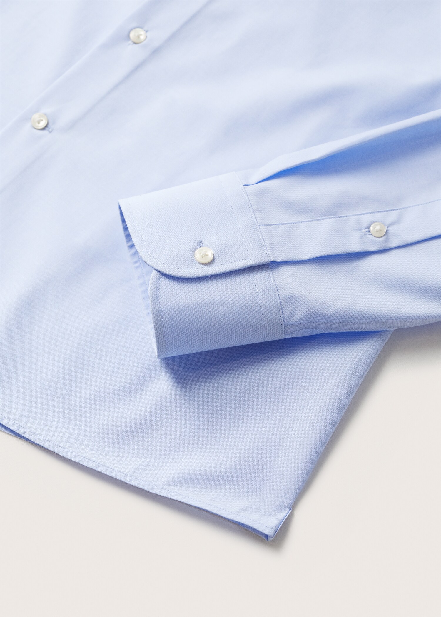Obleková košile slim fit z bavlny - Detail zboží 7